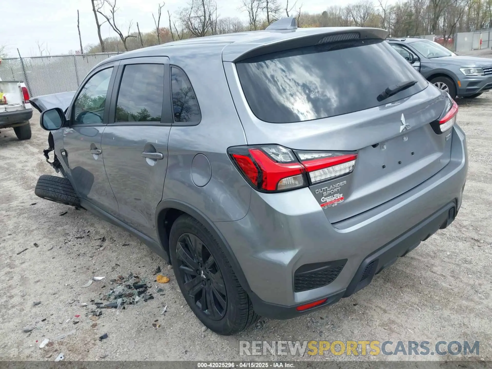 3 Photograph of a damaged car JA4ARUAU4RU017922 MITSUBISHI OUTLANDER SPORT 2024