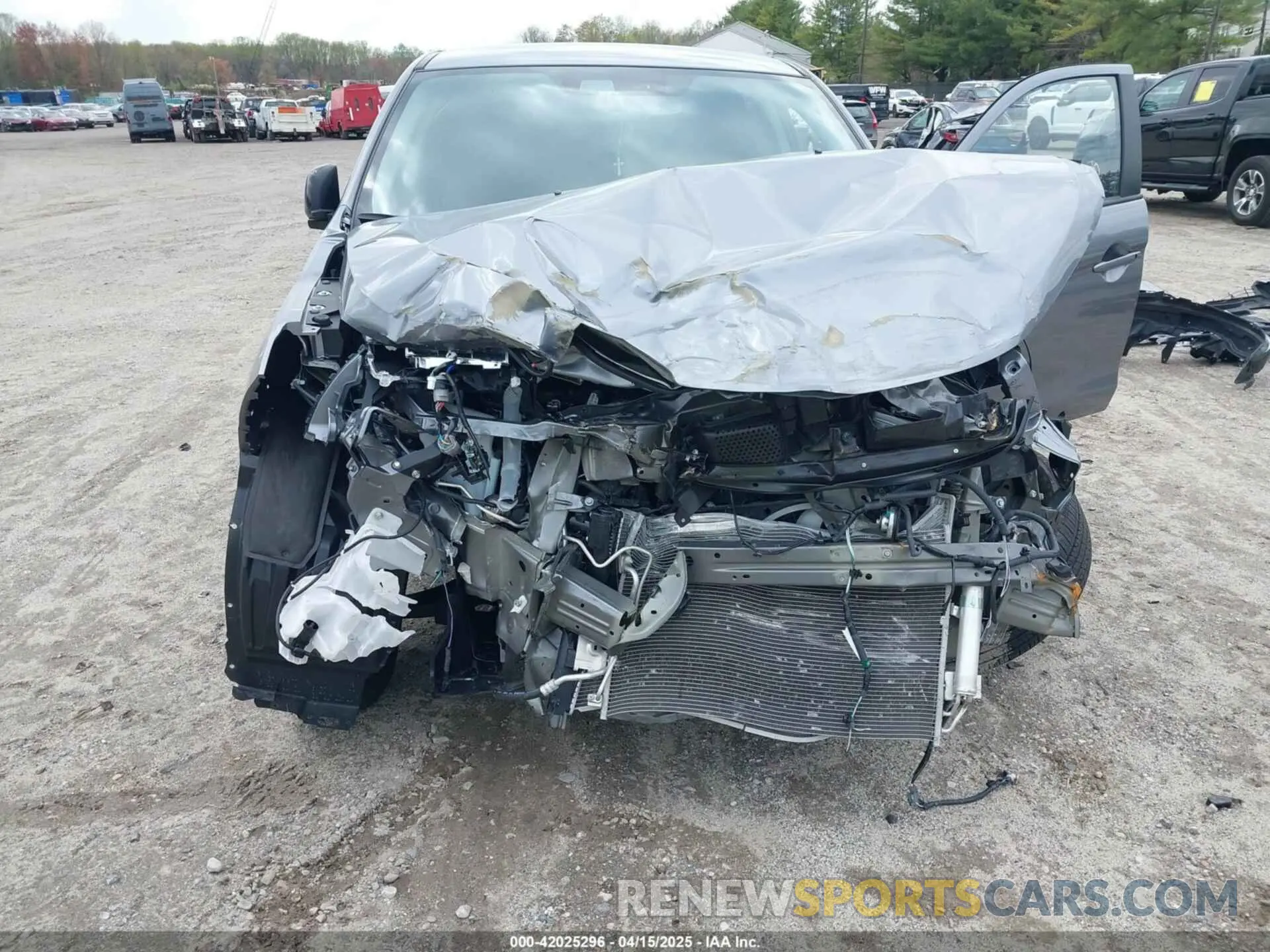 6 Photograph of a damaged car JA4ARUAU4RU017922 MITSUBISHI OUTLANDER SPORT 2024