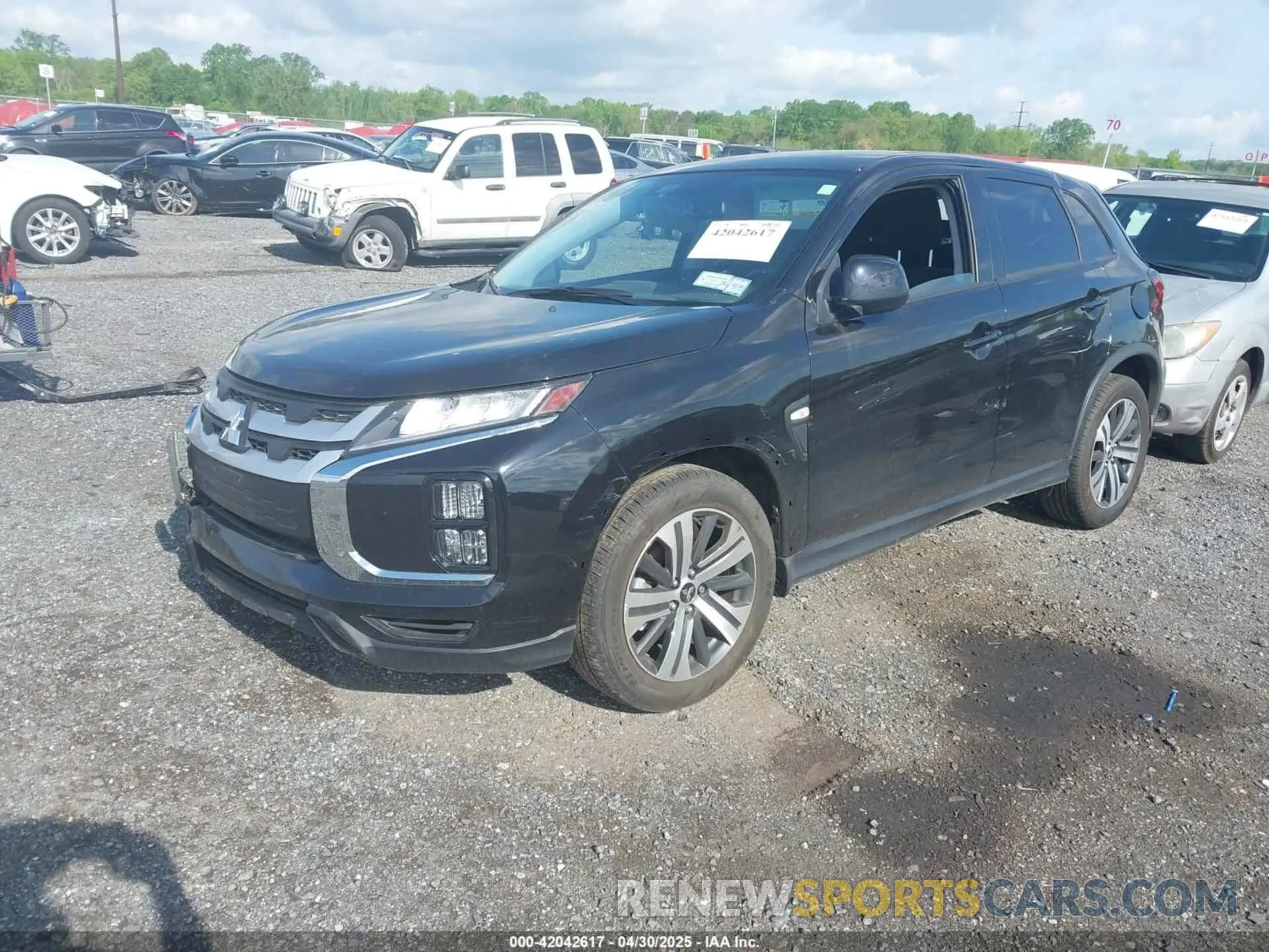2 Photograph of a damaged car JA4ARUAU5RU000577 MITSUBISHI OUTLANDER SPORT 2024
