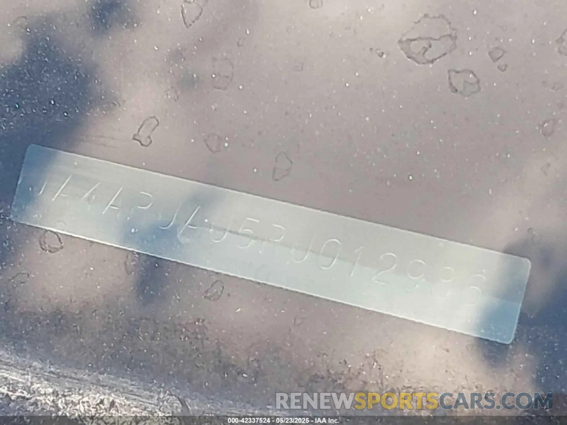 18 Photograph of a damaged car JA4ARUAU5RU012986 MITSUBISHI OUTLANDER SPORT 2024