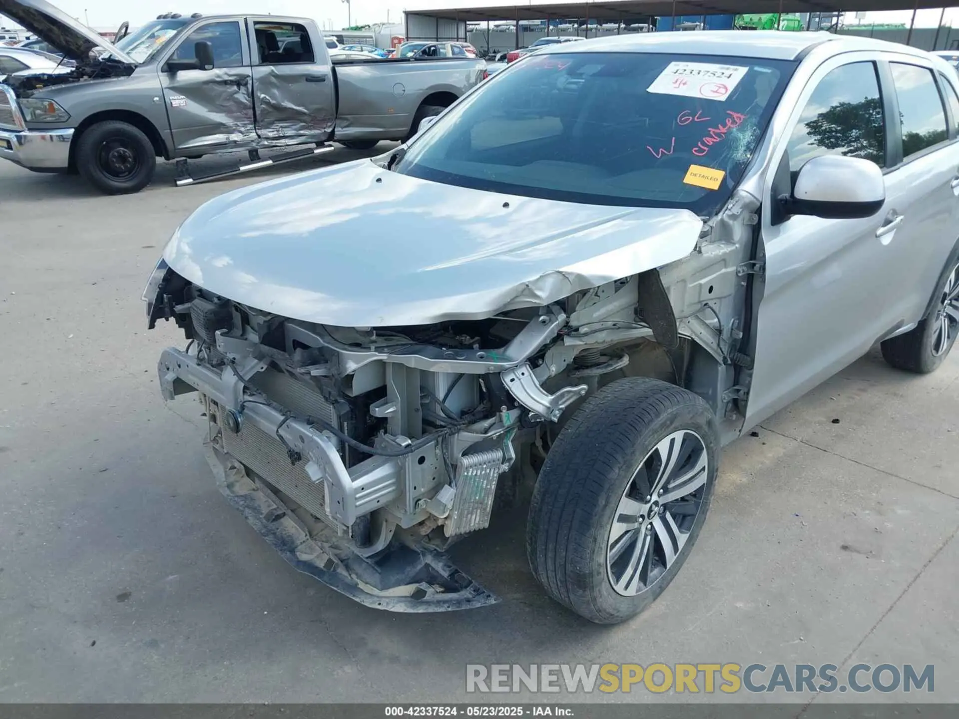 6 Photograph of a damaged car JA4ARUAU5RU012986 MITSUBISHI OUTLANDER SPORT 2024