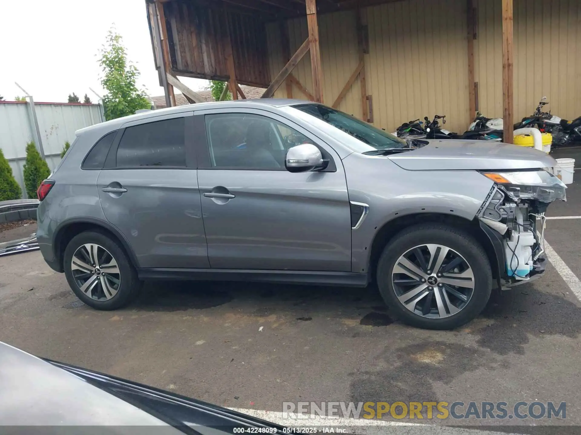14 Photograph of a damaged car JA4ARUAU6RU013578 MITSUBISHI OUTLANDER SPORT 2024