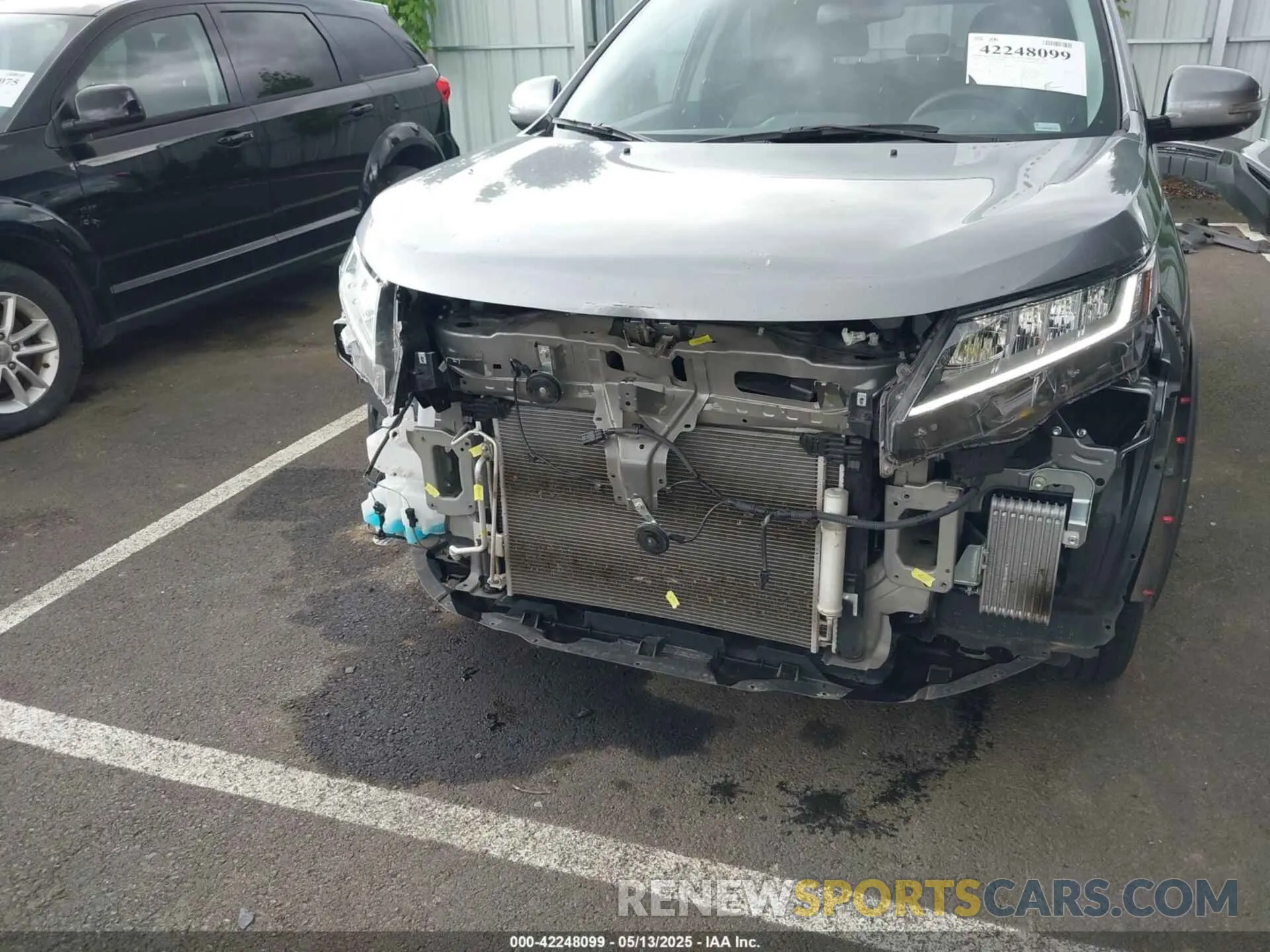 6 Photograph of a damaged car JA4ARUAU6RU013578 MITSUBISHI OUTLANDER SPORT 2024
