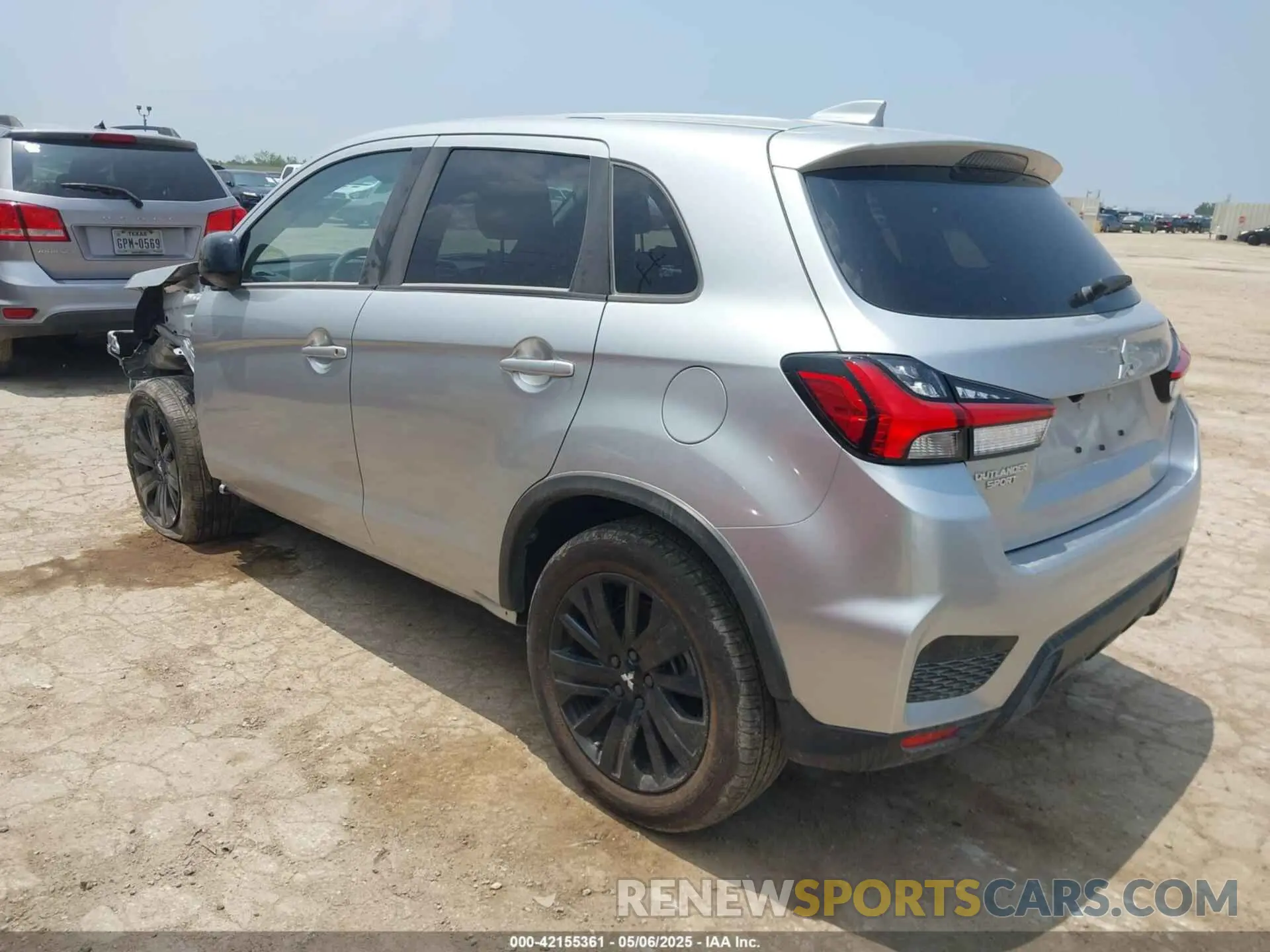 3 Photograph of a damaged car JA4ARUAU6RU017646 MITSUBISHI OUTLANDER SPORT 2024