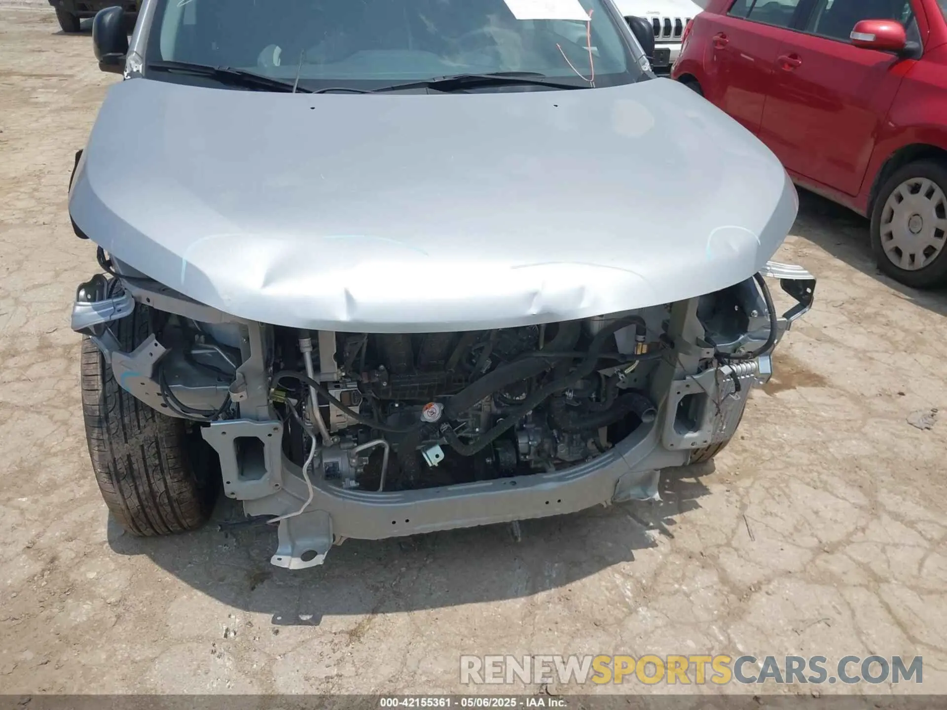 6 Photograph of a damaged car JA4ARUAU6RU017646 MITSUBISHI OUTLANDER SPORT 2024