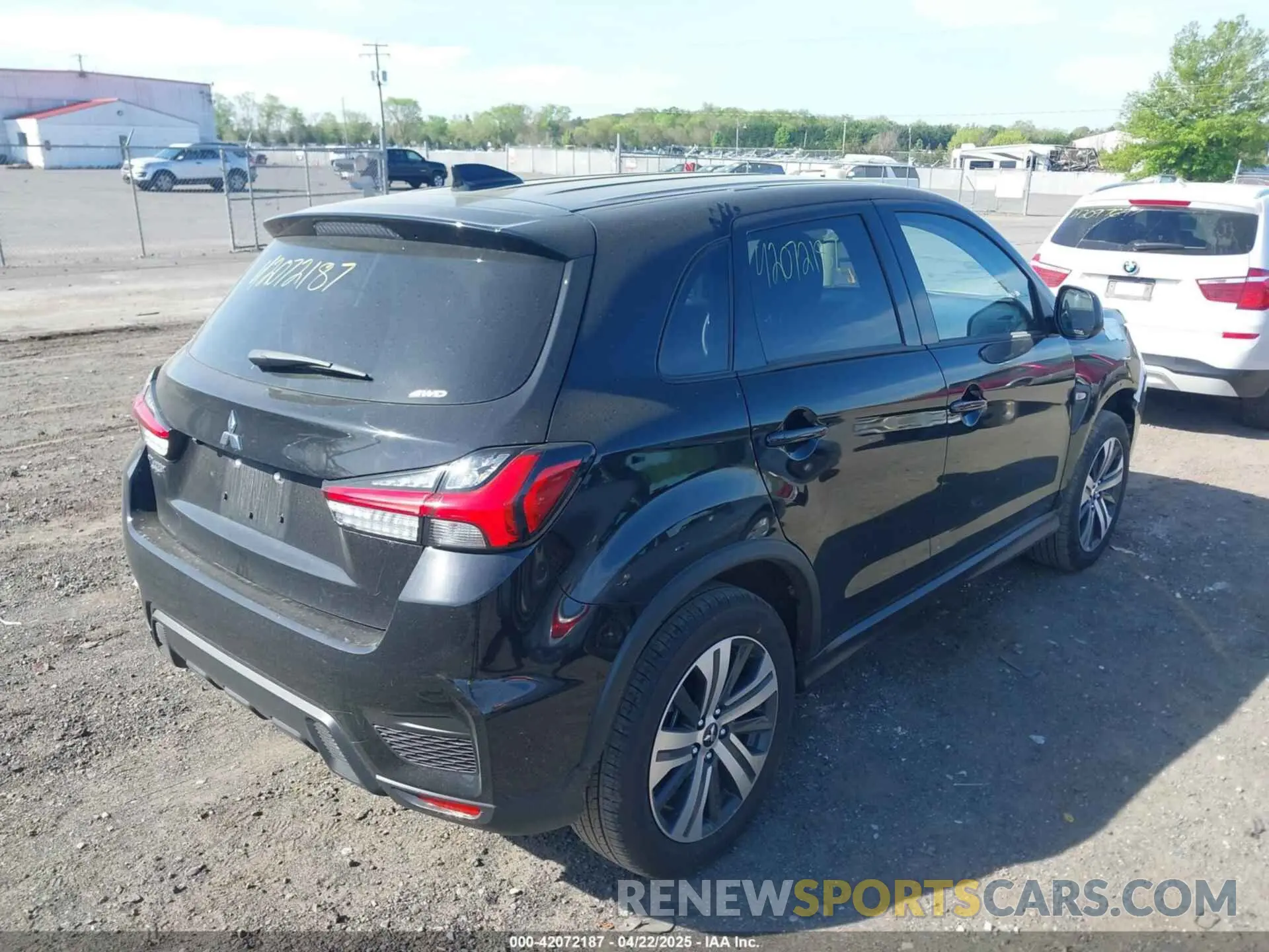 4 Photograph of a damaged car JA4ARUAU6RU025195 MITSUBISHI OUTLANDER SPORT 2024
