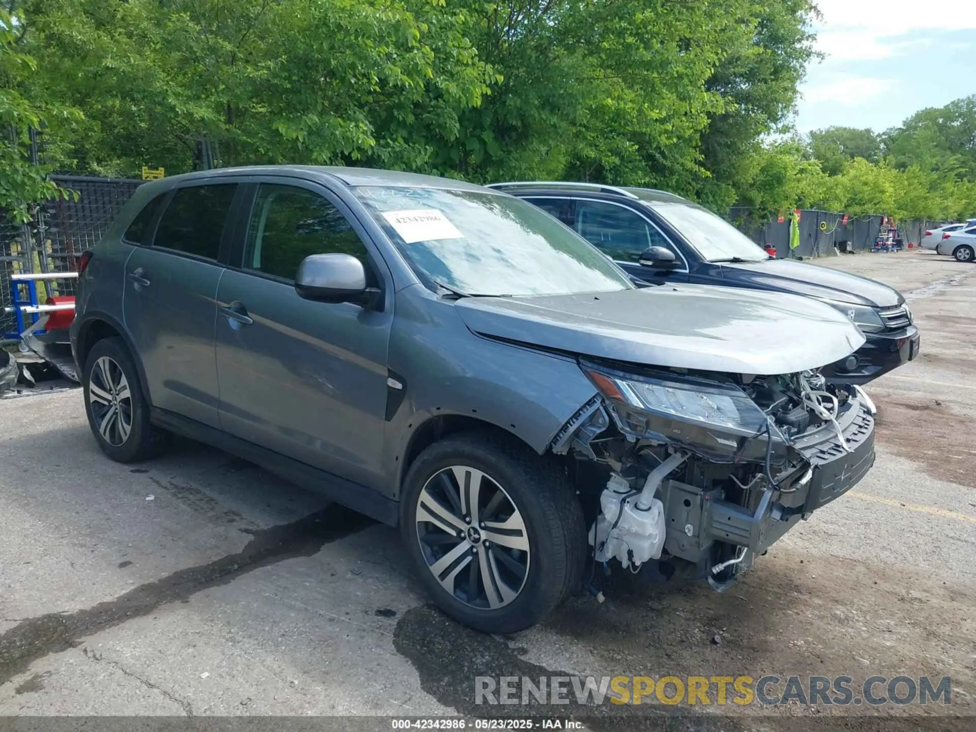 1 Photograph of a damaged car JA4ARUAU7RU008082 MITSUBISHI OUTLANDER SPORT 2024