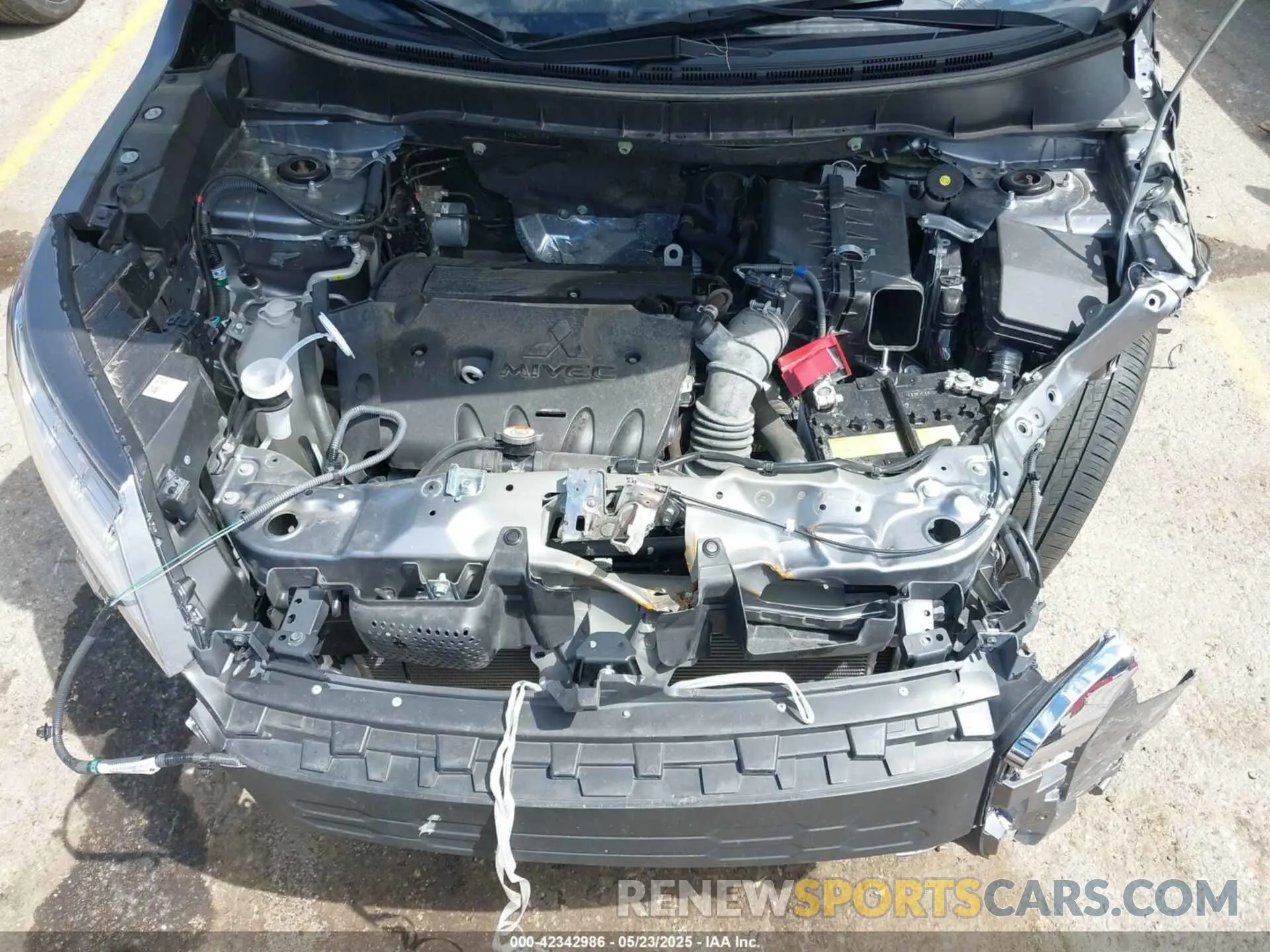10 Photograph of a damaged car JA4ARUAU7RU008082 MITSUBISHI OUTLANDER SPORT 2024