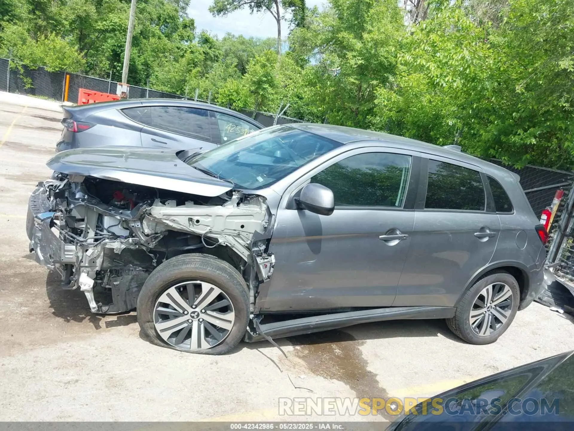 14 Photograph of a damaged car JA4ARUAU7RU008082 MITSUBISHI OUTLANDER SPORT 2024