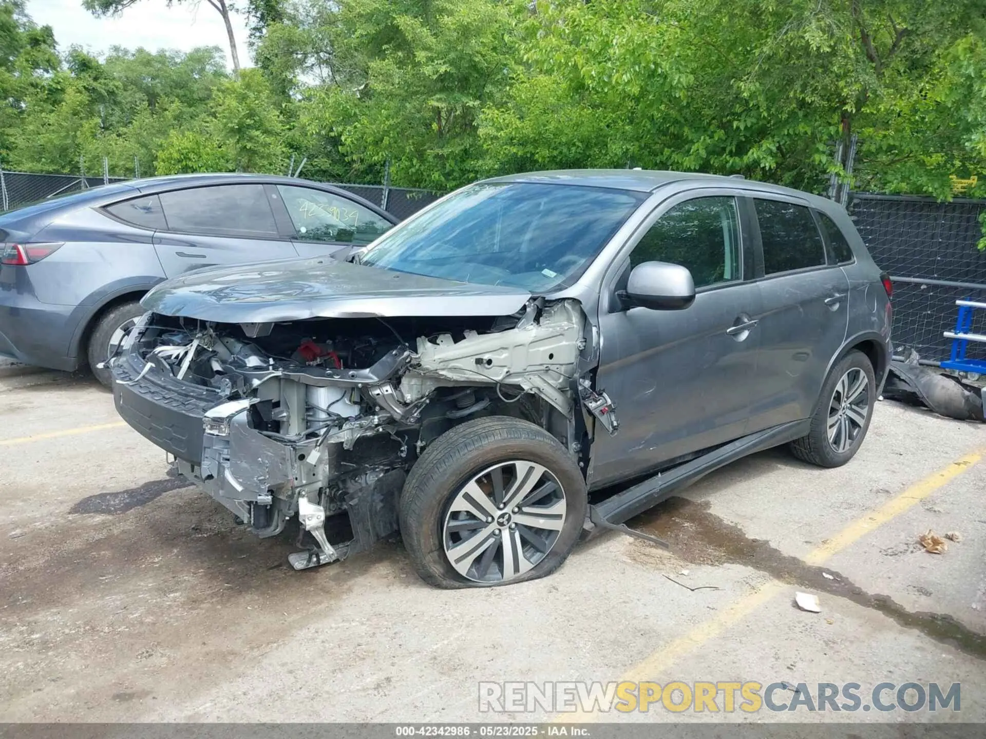 2 Photograph of a damaged car JA4ARUAU7RU008082 MITSUBISHI OUTLANDER SPORT 2024