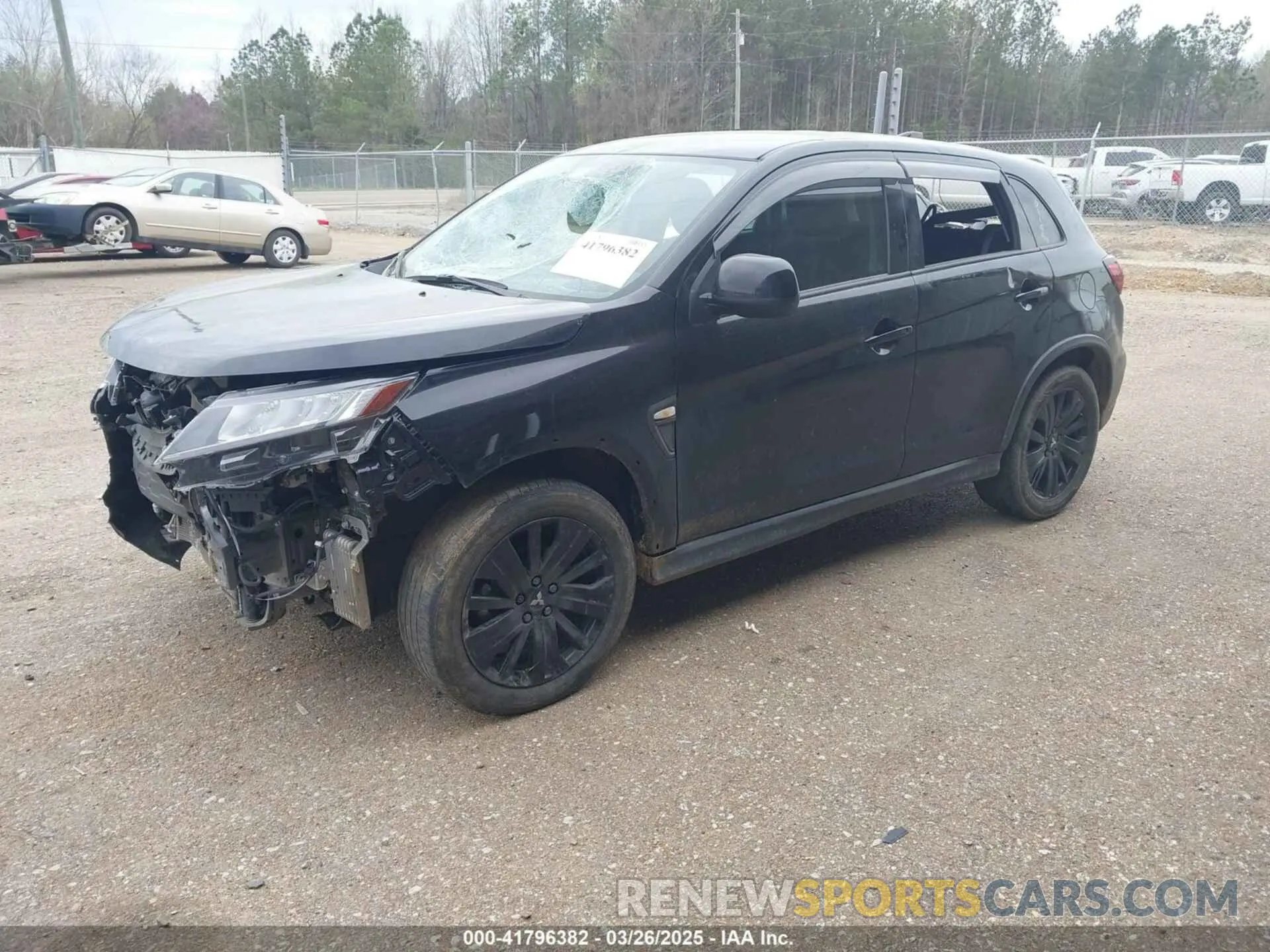 2 Photograph of a damaged car JA4ARUAU7RU011953 MITSUBISHI OUTLANDER SPORT 2024