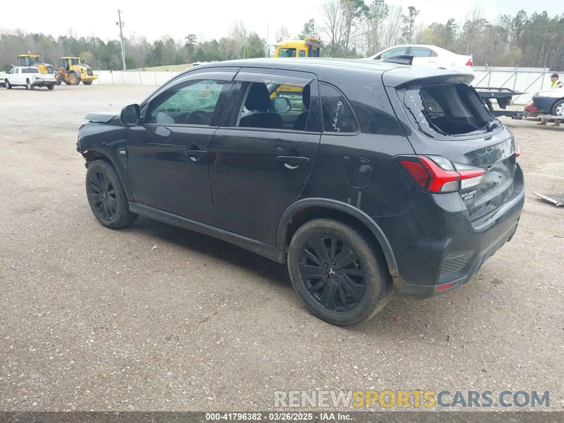 3 Photograph of a damaged car JA4ARUAU7RU011953 MITSUBISHI OUTLANDER SPORT 2024