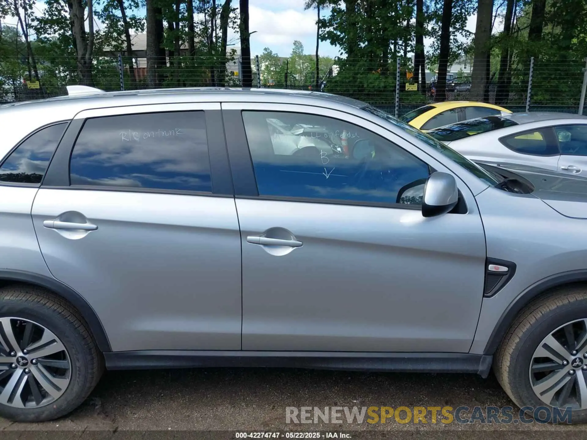 13 Photograph of a damaged car JA4ARUAU7RU016747 MITSUBISHI OUTLANDER SPORT 2024