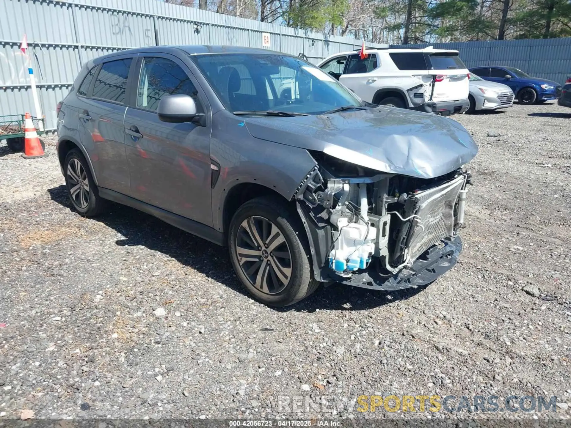 1 Photograph of a damaged car JA4ARUAU9RU003420 MITSUBISHI OUTLANDER SPORT 2024