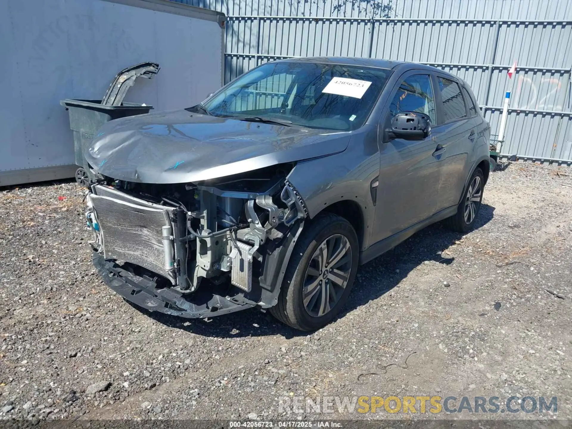 2 Photograph of a damaged car JA4ARUAU9RU003420 MITSUBISHI OUTLANDER SPORT 2024