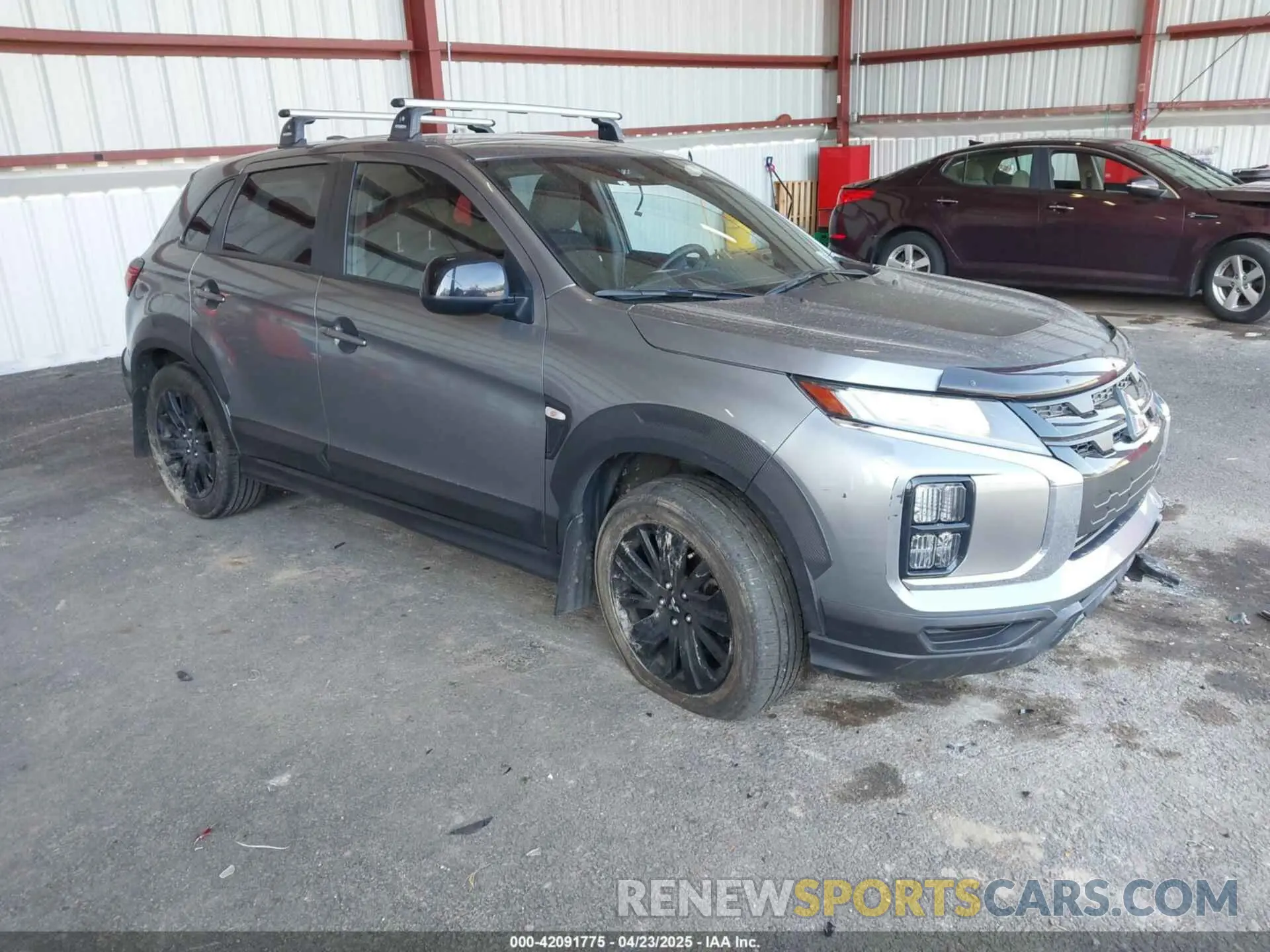 1 Photograph of a damaged car JA4ARUAU9RU004955 MITSUBISHI OUTLANDER SPORT 2024