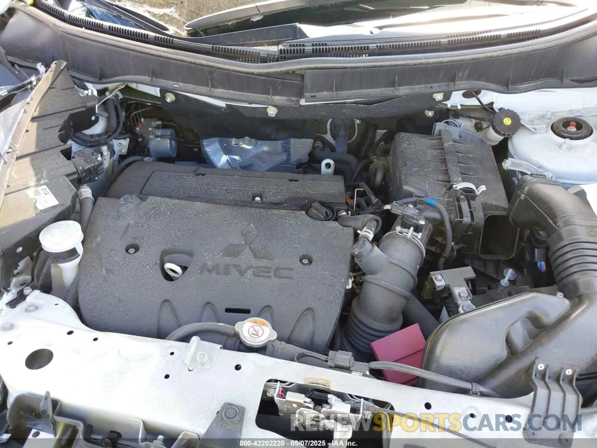 10 Photograph of a damaged car JA4ARUAU9RU014031 MITSUBISHI OUTLANDER SPORT 2024