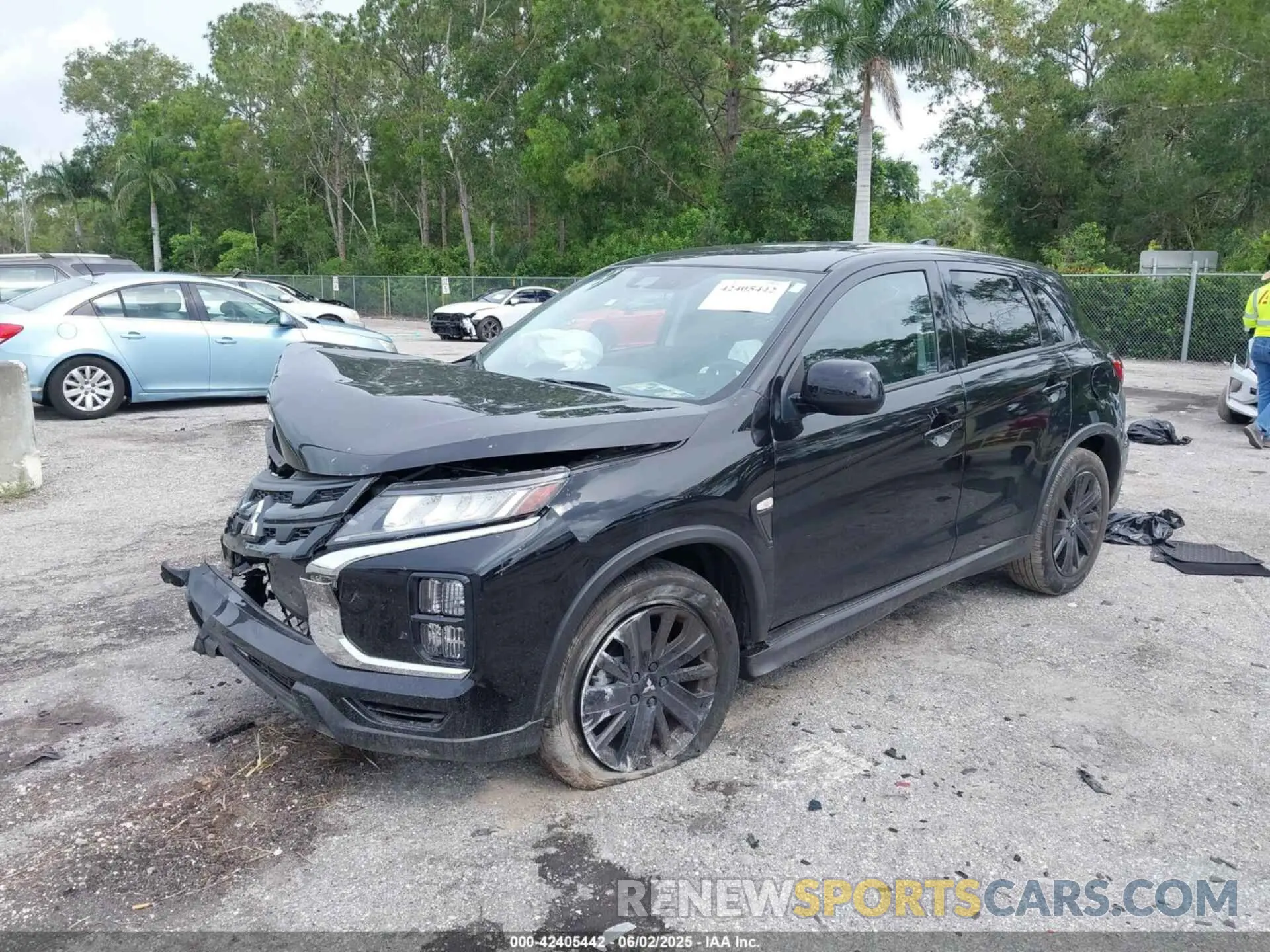 2 Photograph of a damaged car JA4ARUAU9RU014837 MITSUBISHI OUTLANDER SPORT 2024