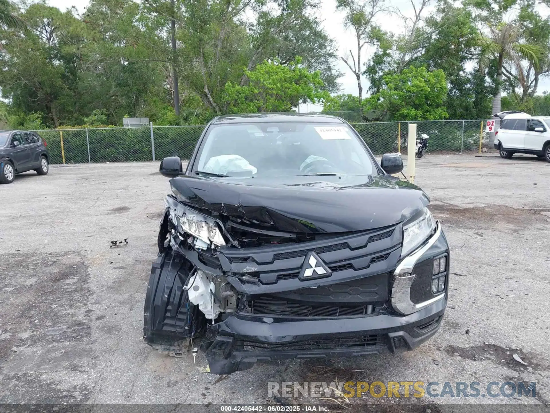 6 Photograph of a damaged car JA4ARUAU9RU014837 MITSUBISHI OUTLANDER SPORT 2024