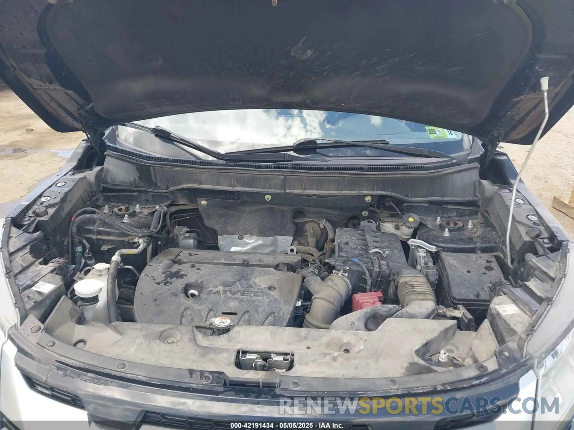 10 Photograph of a damaged car JA4ARUAUXRU001692 MITSUBISHI OUTLANDER SPORT 2024