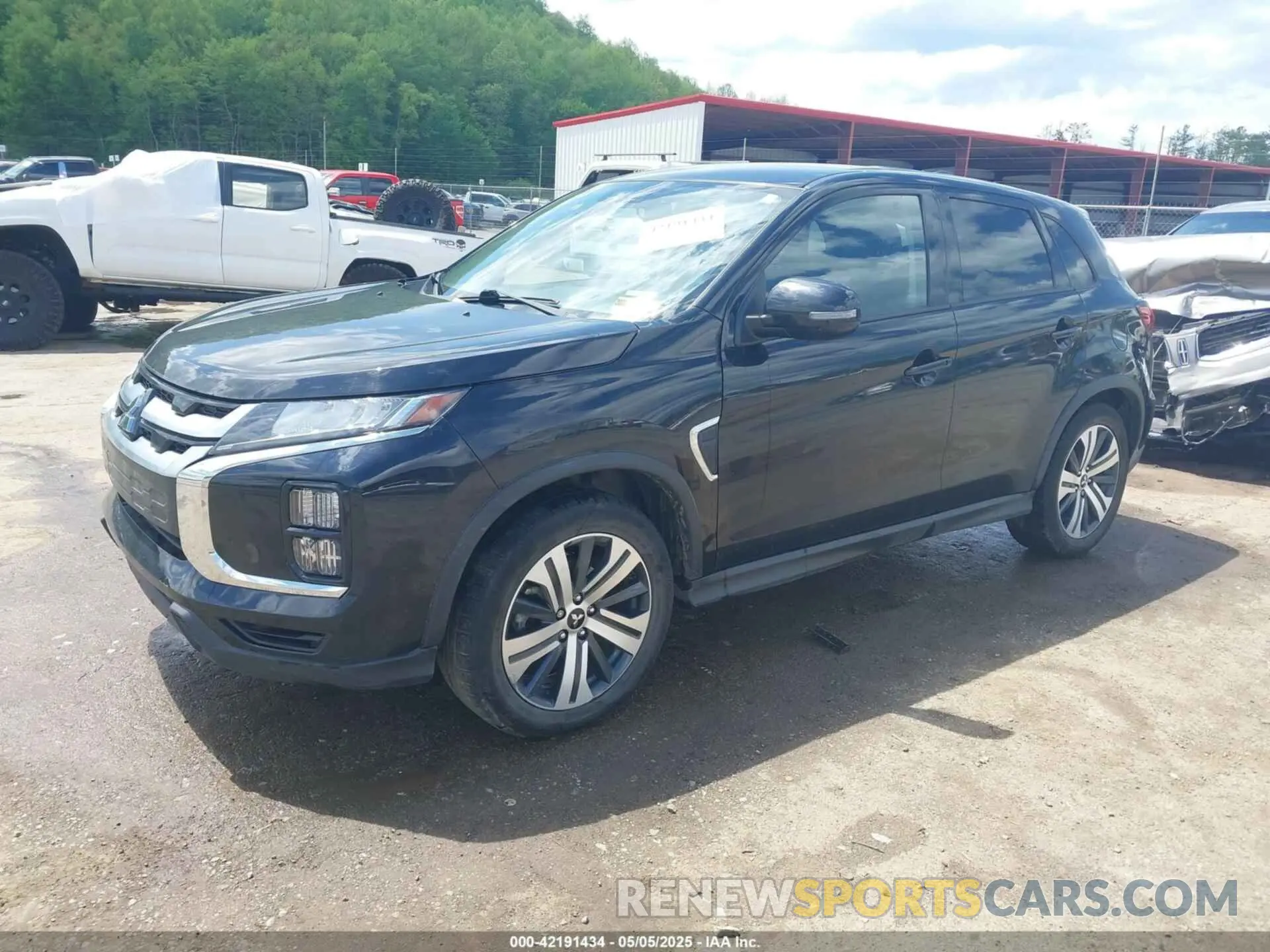 2 Photograph of a damaged car JA4ARUAUXRU001692 MITSUBISHI OUTLANDER SPORT 2024