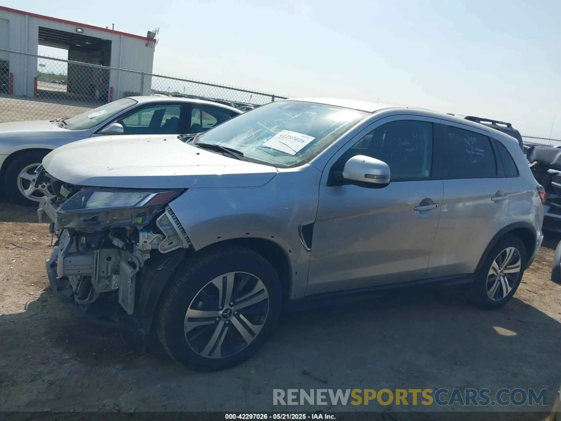15 Photograph of a damaged car JA4ARUAUXRU008206 MITSUBISHI OUTLANDER SPORT 2024