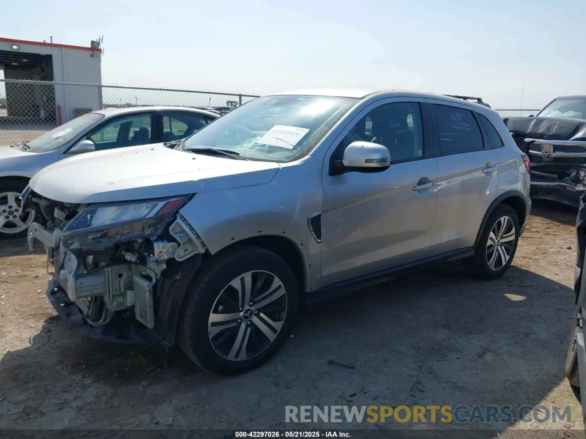 2 Photograph of a damaged car JA4ARUAUXRU008206 MITSUBISHI OUTLANDER SPORT 2024