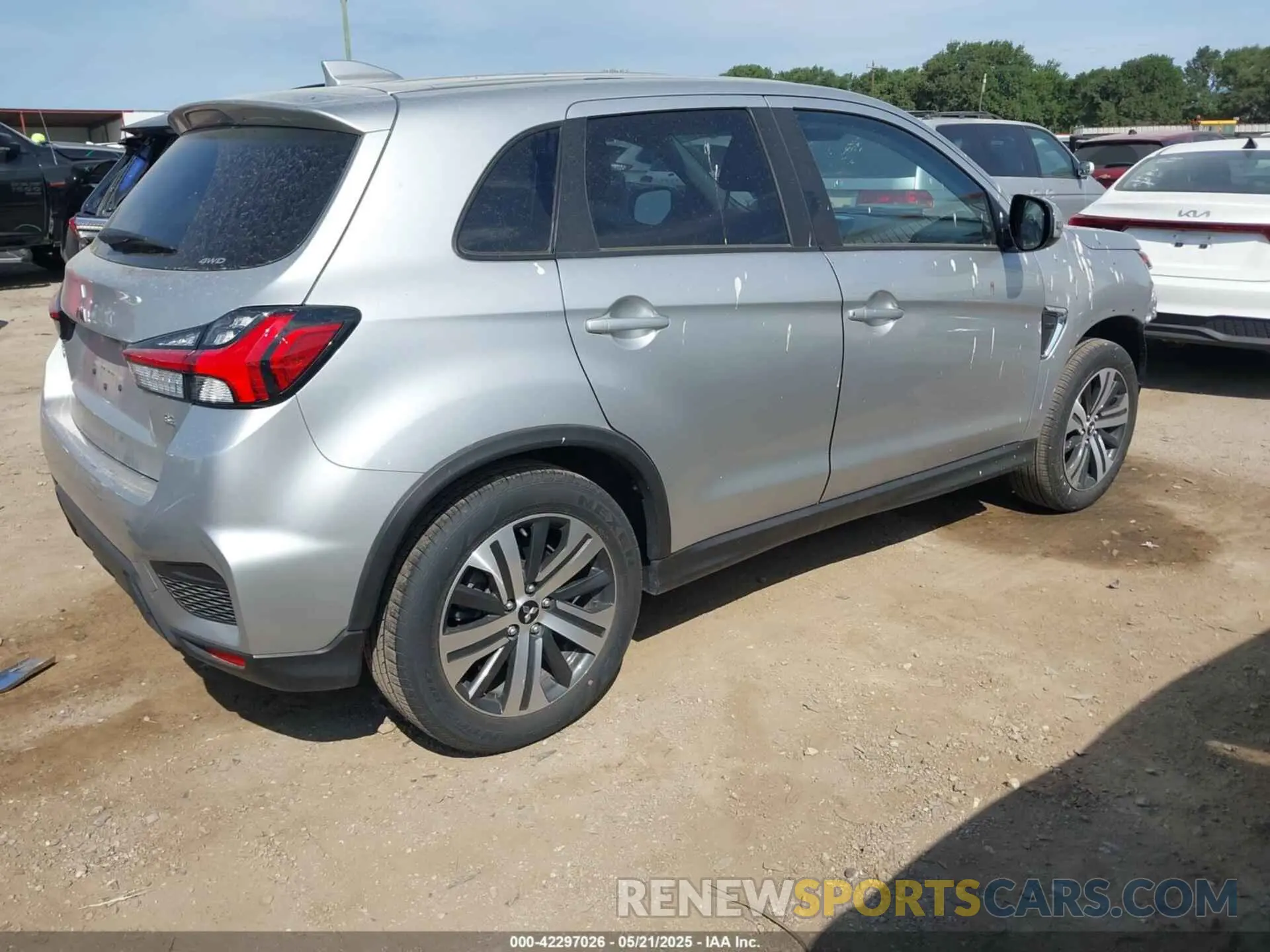 4 Photograph of a damaged car JA4ARUAUXRU008206 MITSUBISHI OUTLANDER SPORT 2024
