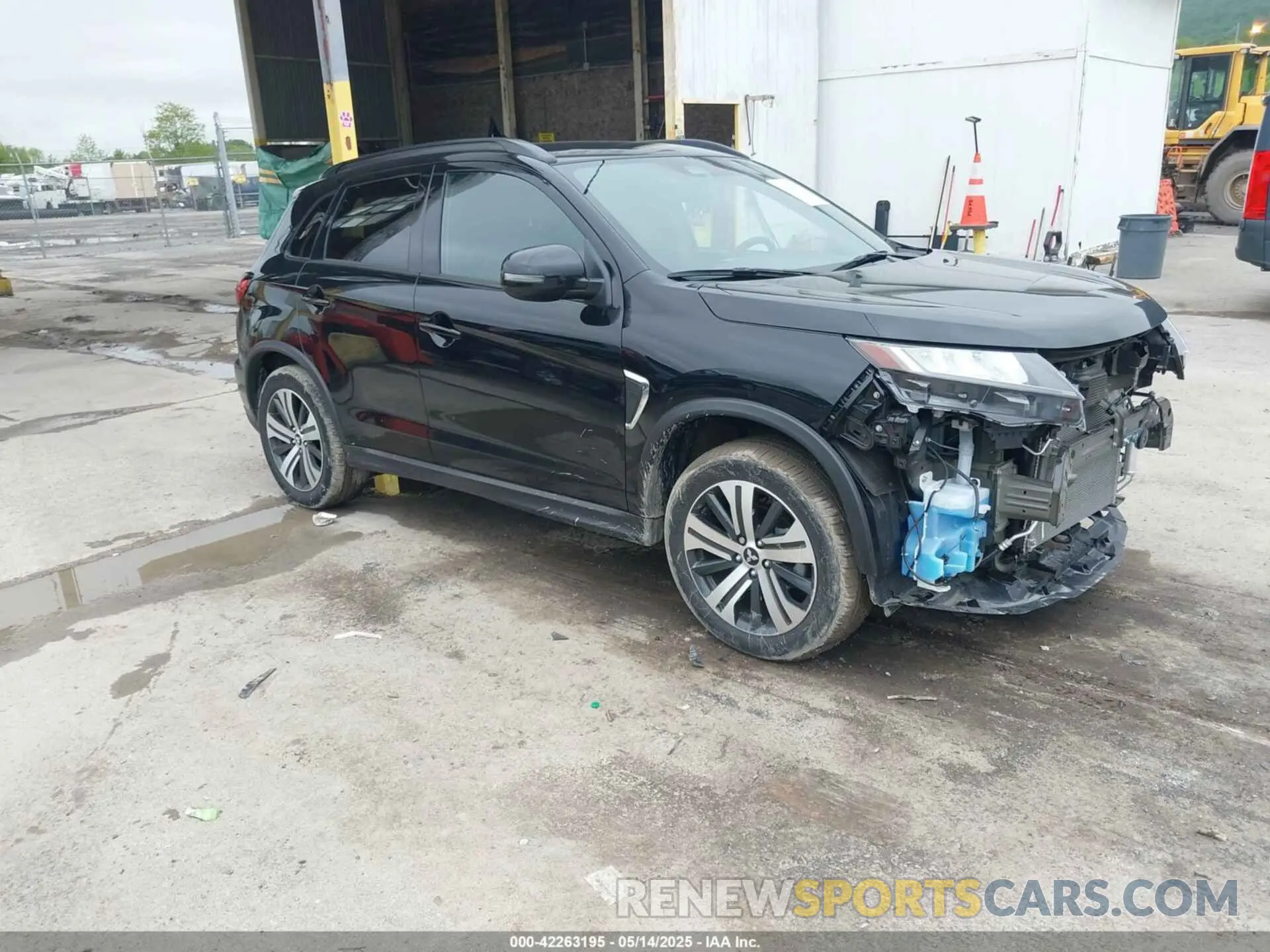 1 Photograph of a damaged car JA4ARVAW8RU009720 MITSUBISHI OUTLANDER SPORT 2024