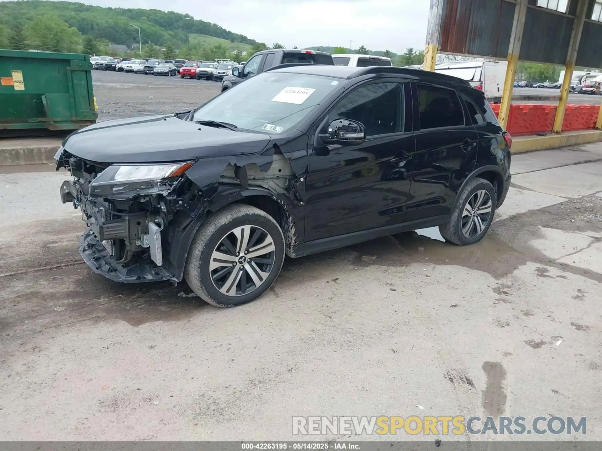 2 Photograph of a damaged car JA4ARVAW8RU009720 MITSUBISHI OUTLANDER SPORT 2024