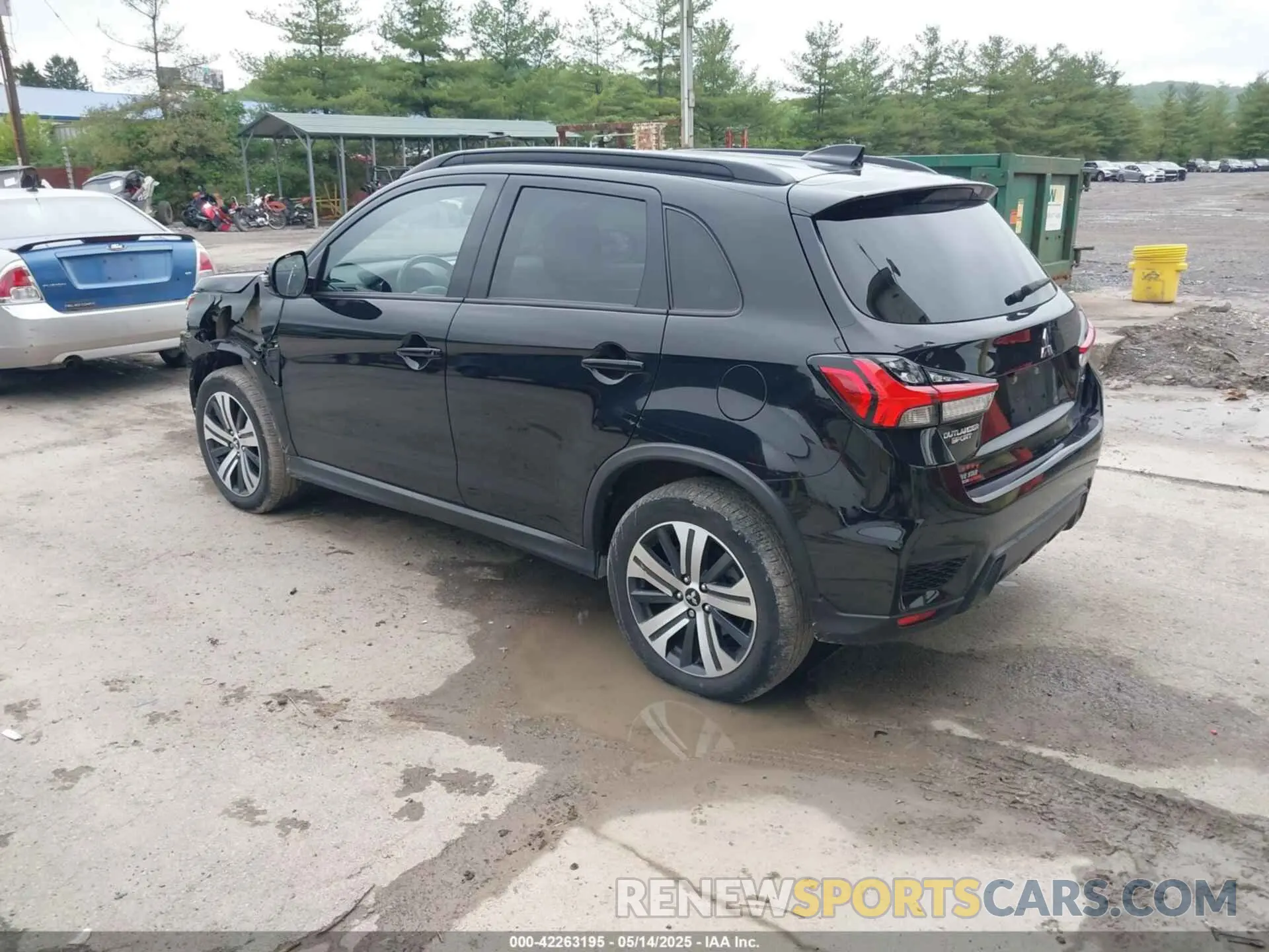 3 Photograph of a damaged car JA4ARVAW8RU009720 MITSUBISHI OUTLANDER SPORT 2024