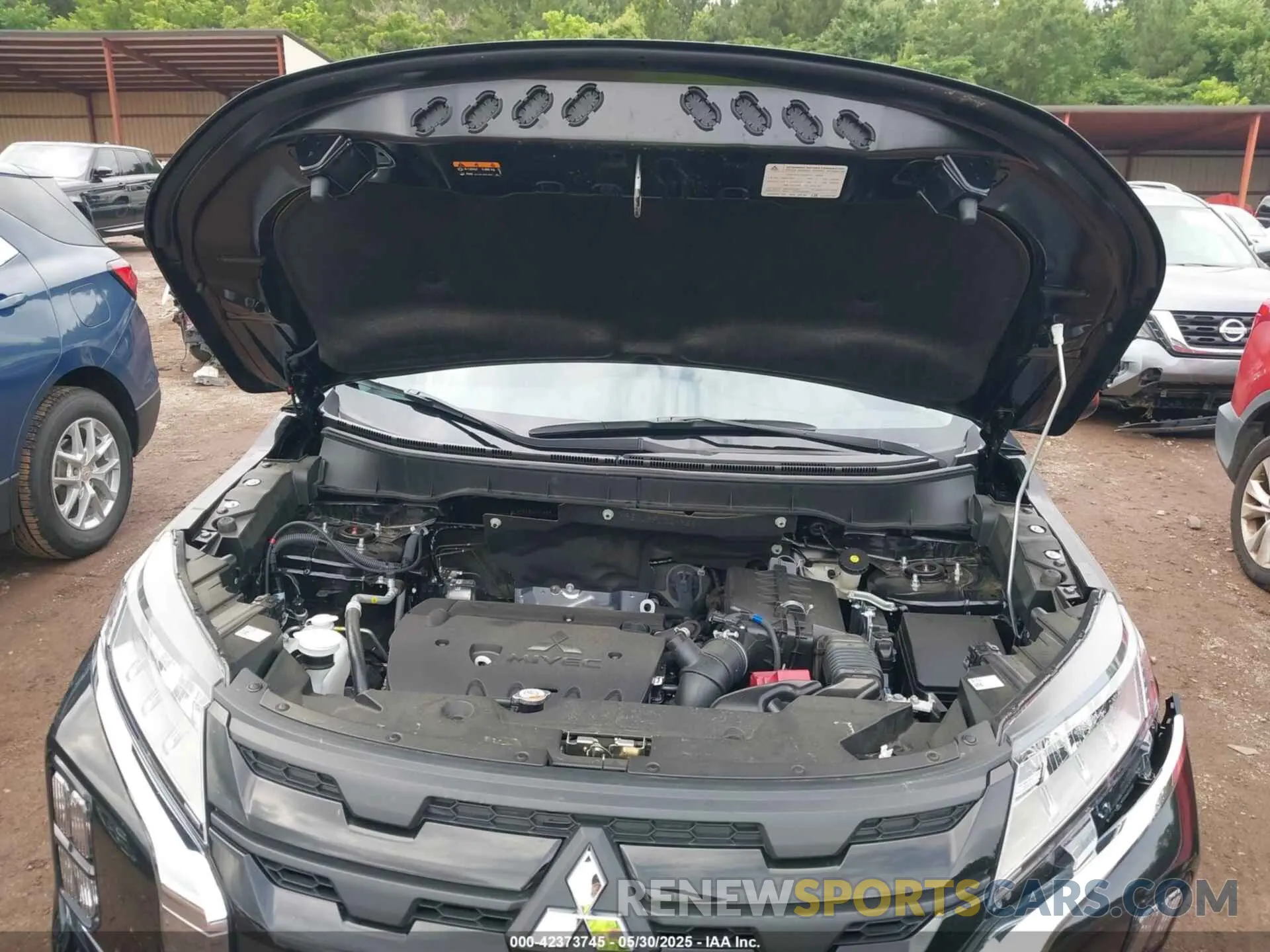 10 Photograph of a damaged car JA4ARUAU5SU001489 MITSUBISHI OUTLANDER SPORT 2025