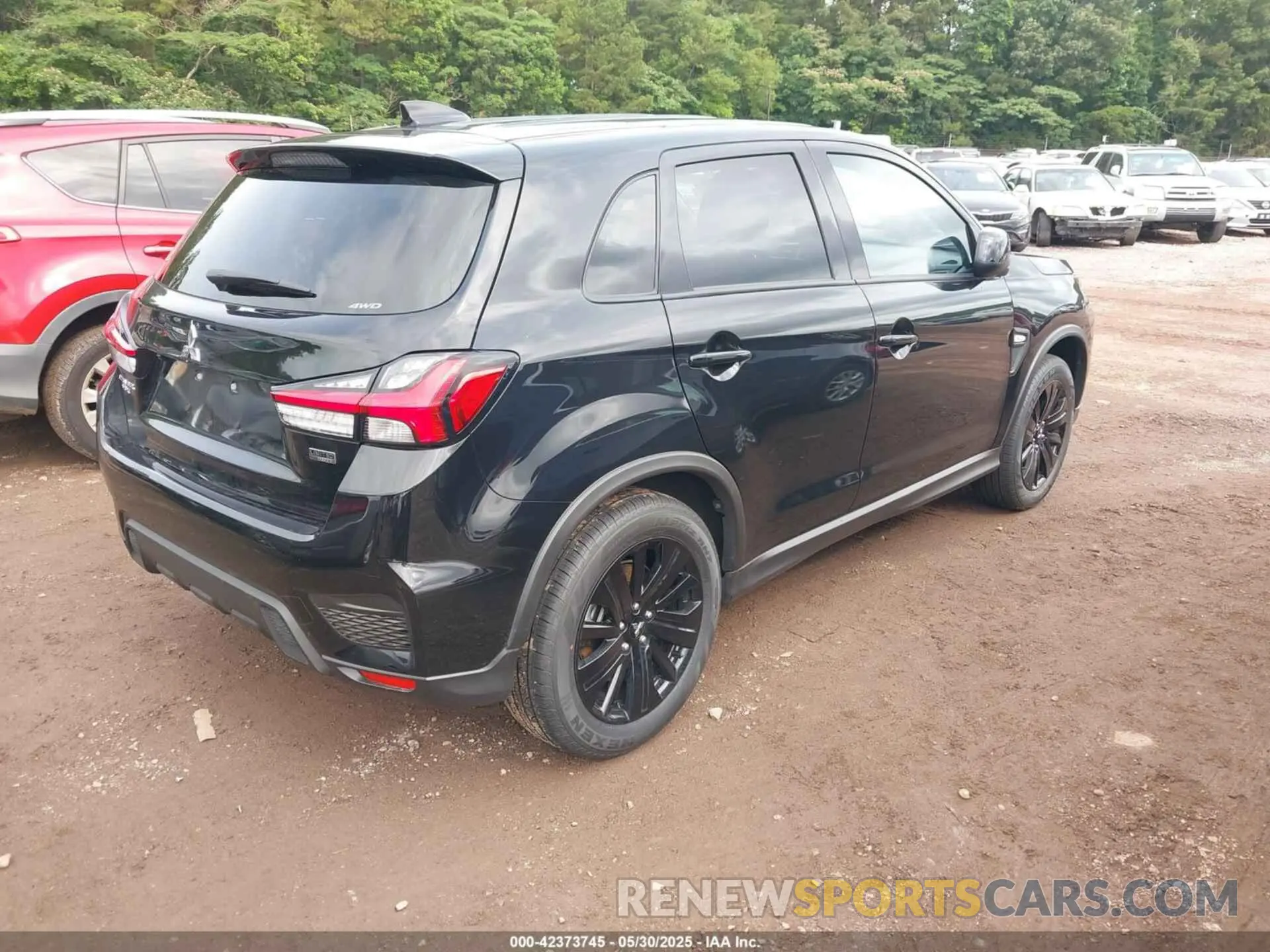 4 Photograph of a damaged car JA4ARUAU5SU001489 MITSUBISHI OUTLANDER SPORT 2025