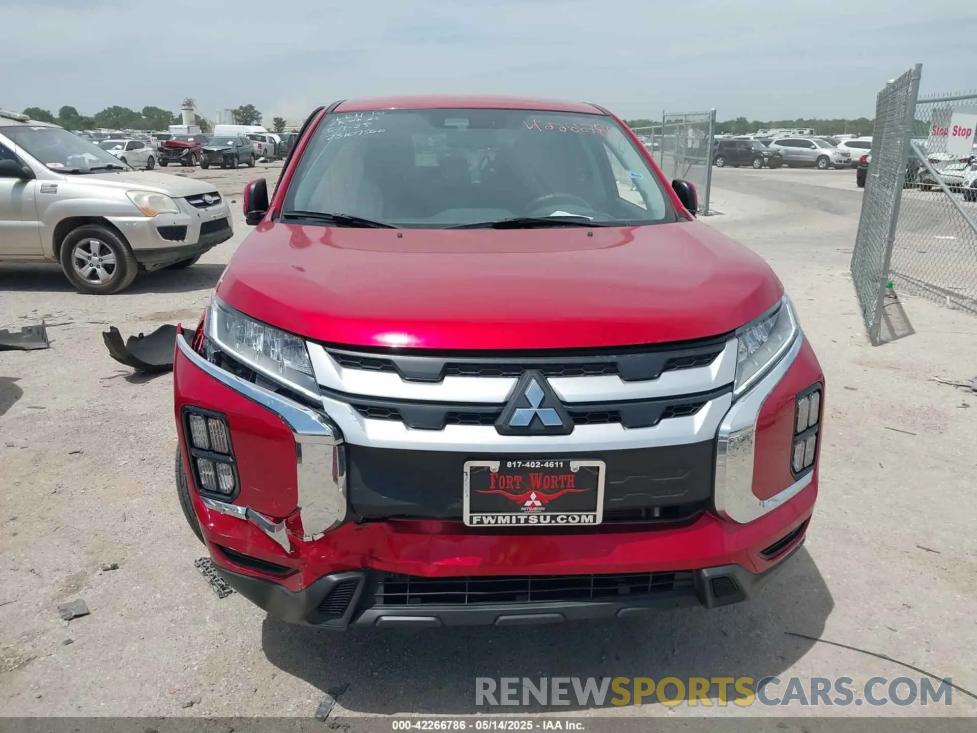 12 Photograph of a damaged car JA4ARUAU5SU002870 MITSUBISHI OUTLANDER SPORT 2025