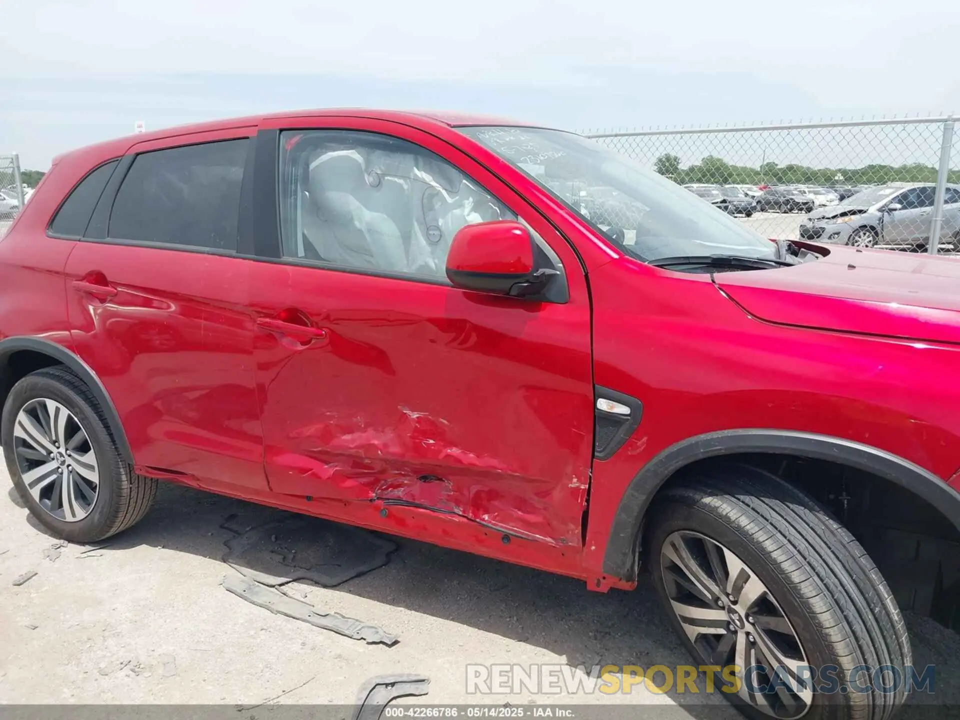 13 Photograph of a damaged car JA4ARUAU5SU002870 MITSUBISHI OUTLANDER SPORT 2025