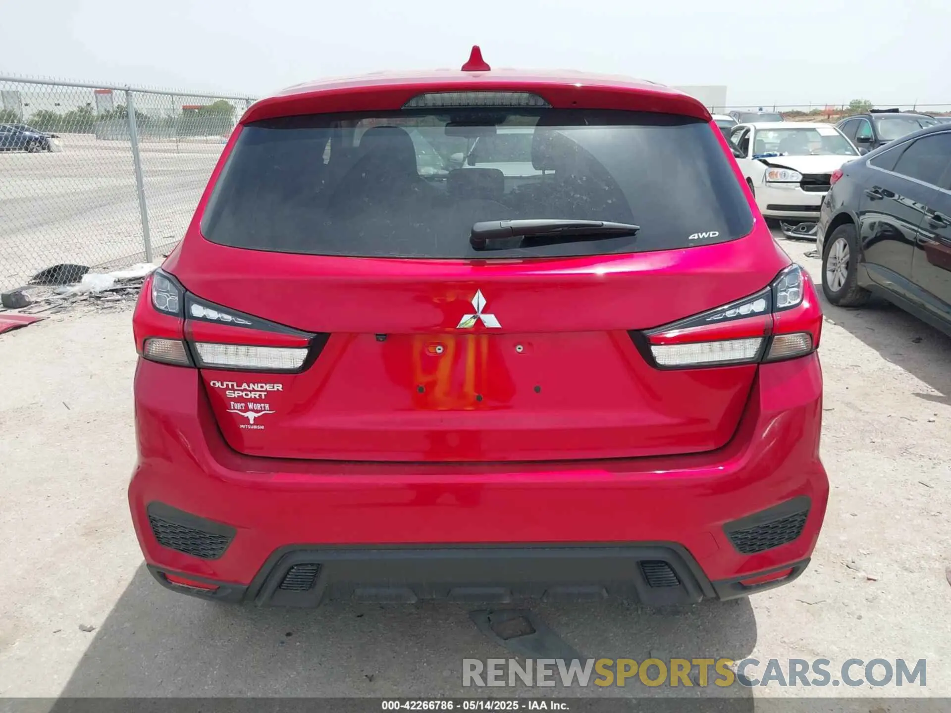 16 Photograph of a damaged car JA4ARUAU5SU002870 MITSUBISHI OUTLANDER SPORT 2025