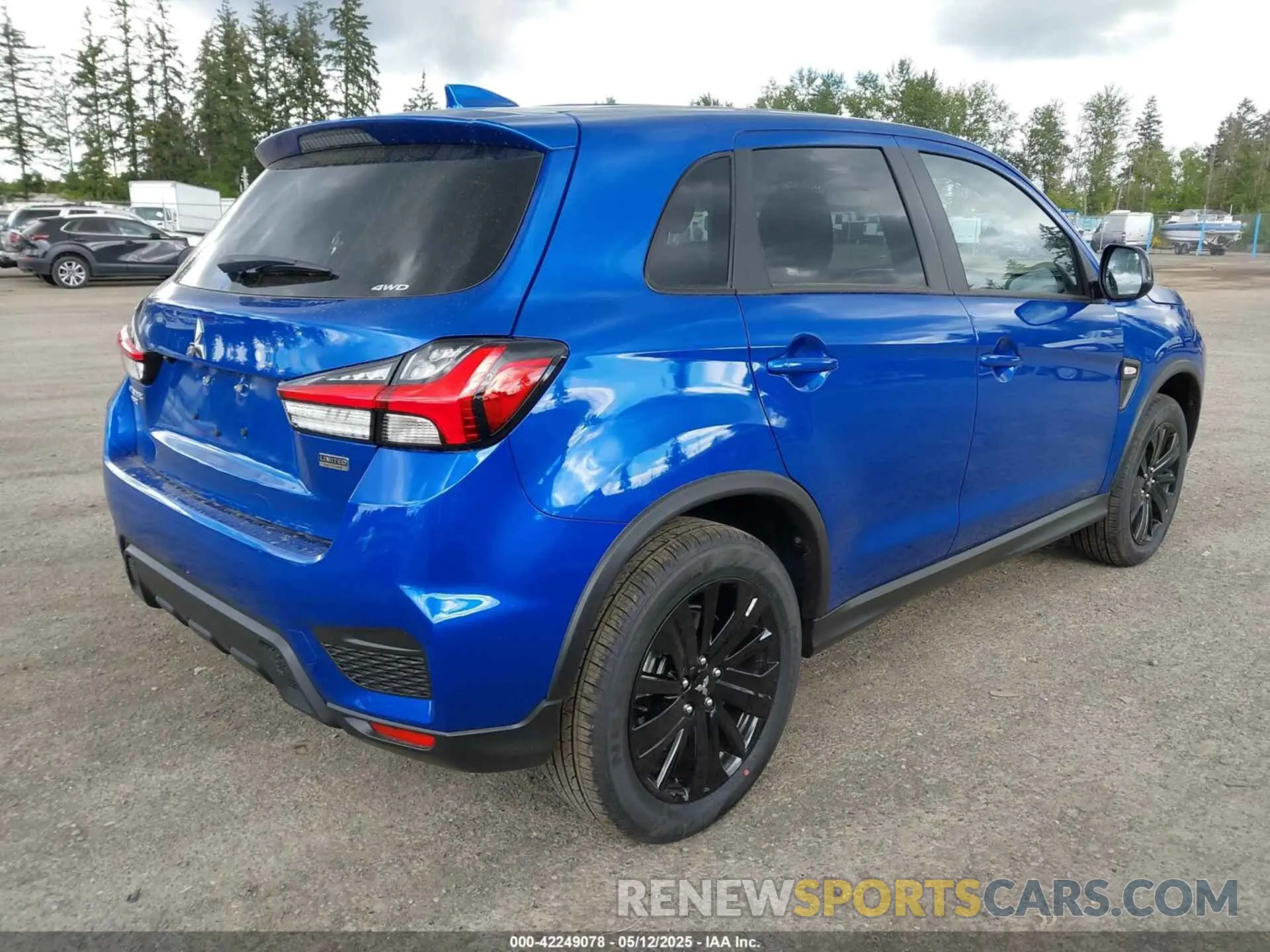 4 Photograph of a damaged car JA4ARUAU9SU005299 MITSUBISHI OUTLANDER SPORT 2025