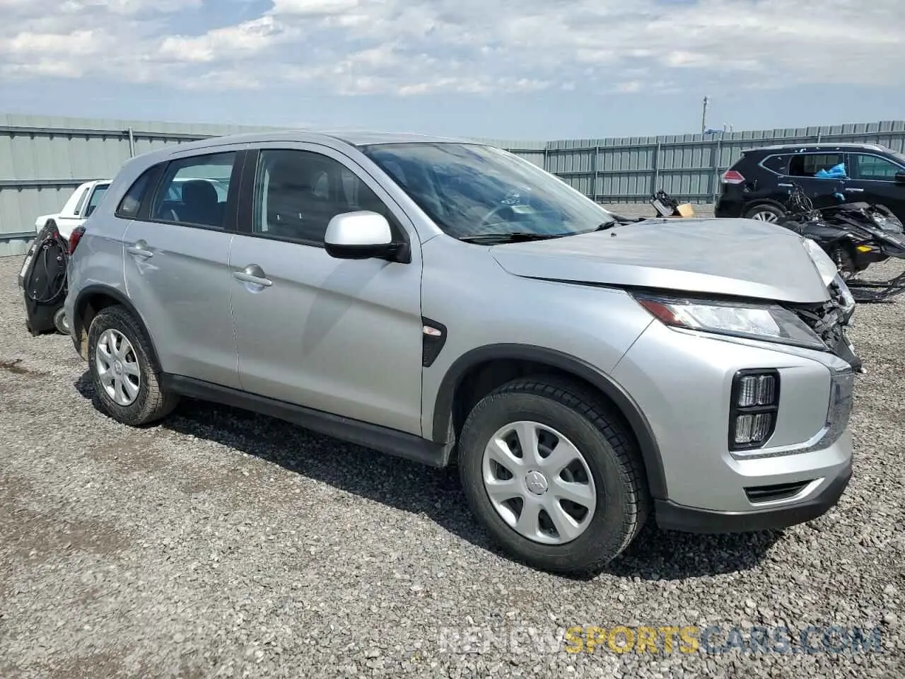4 Photograph of a damaged car JA4AHUAU3NU604562 MITSUBISHI RVR ES 2022