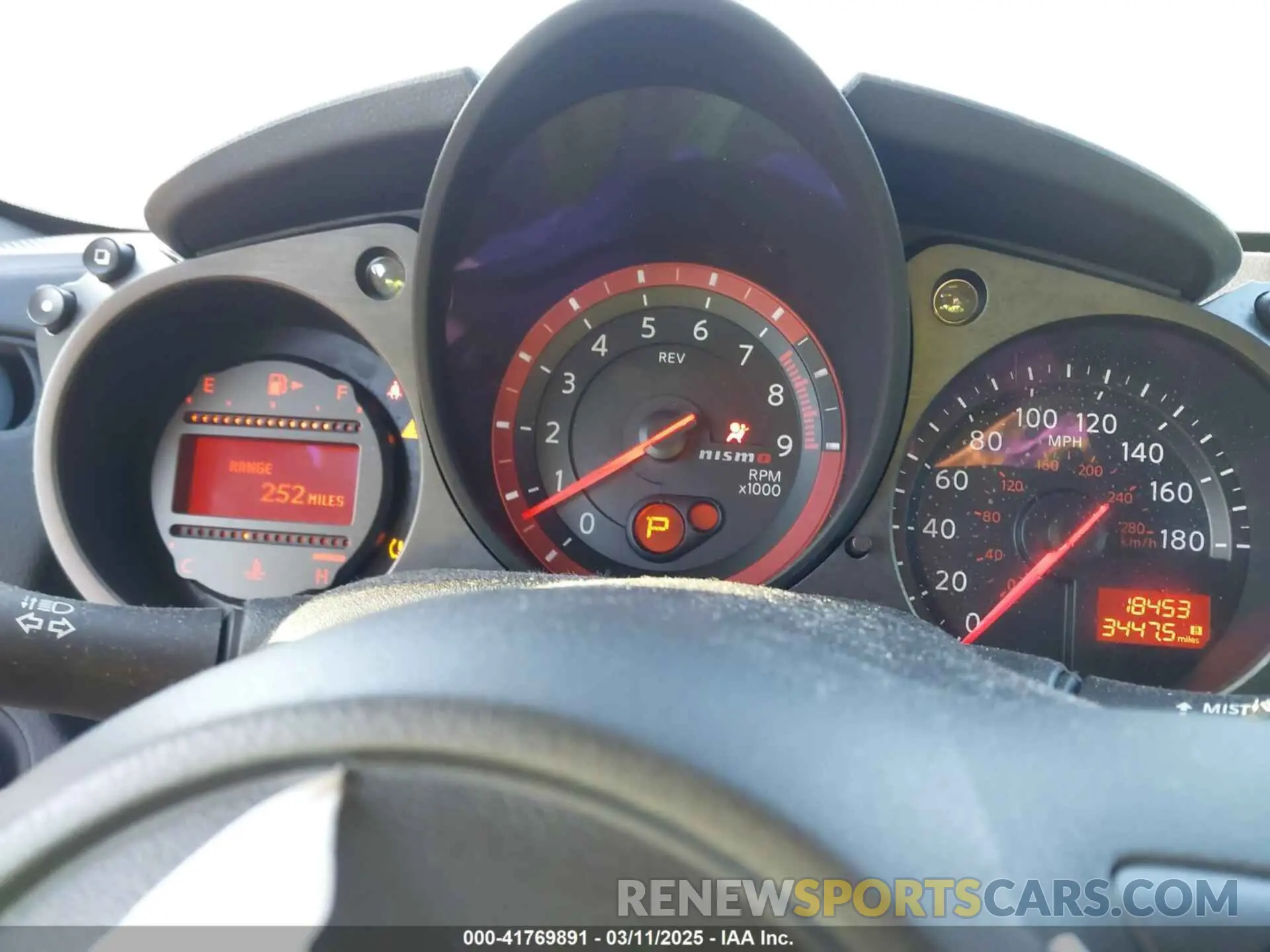 7 Photograph of a damaged car JN1AZ4EH0KM420226 NISSAN 370Z 2019