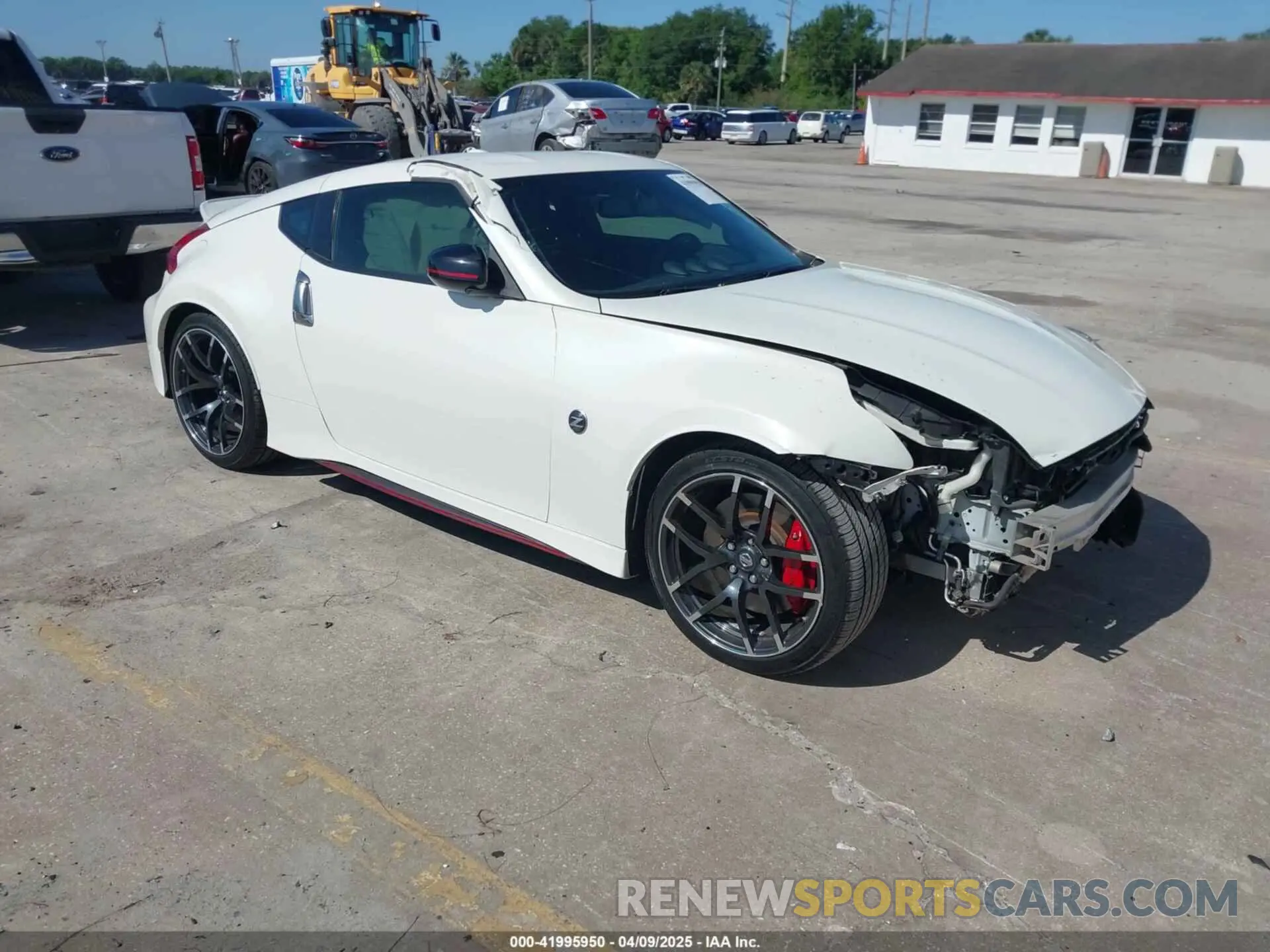 1 Photograph of a damaged car JN1AZ4EH1KM420123 NISSAN 370Z 2019