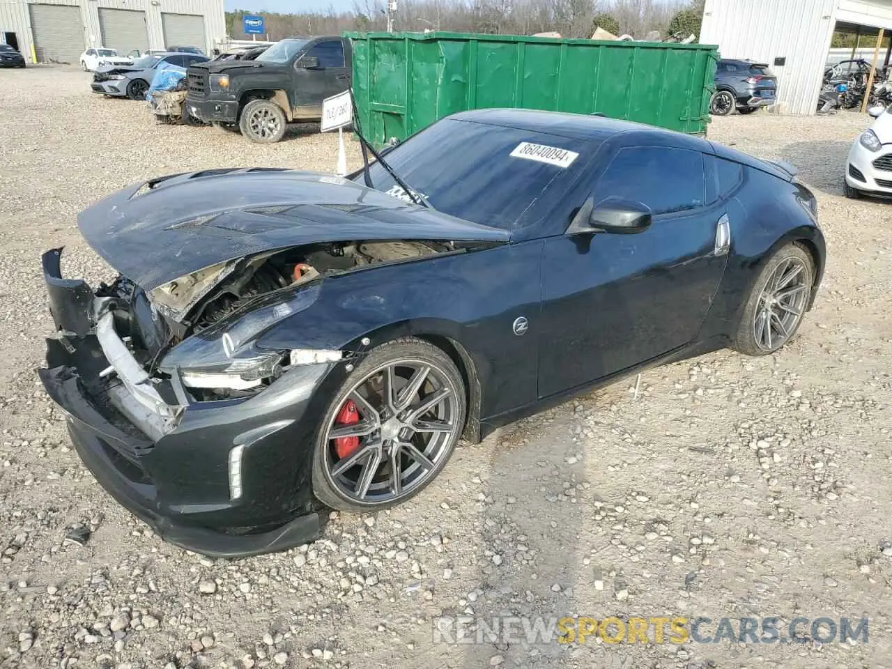 1 Photograph of a damaged car JN1AZ4EH4KM422304 NISSAN 370Z 2019