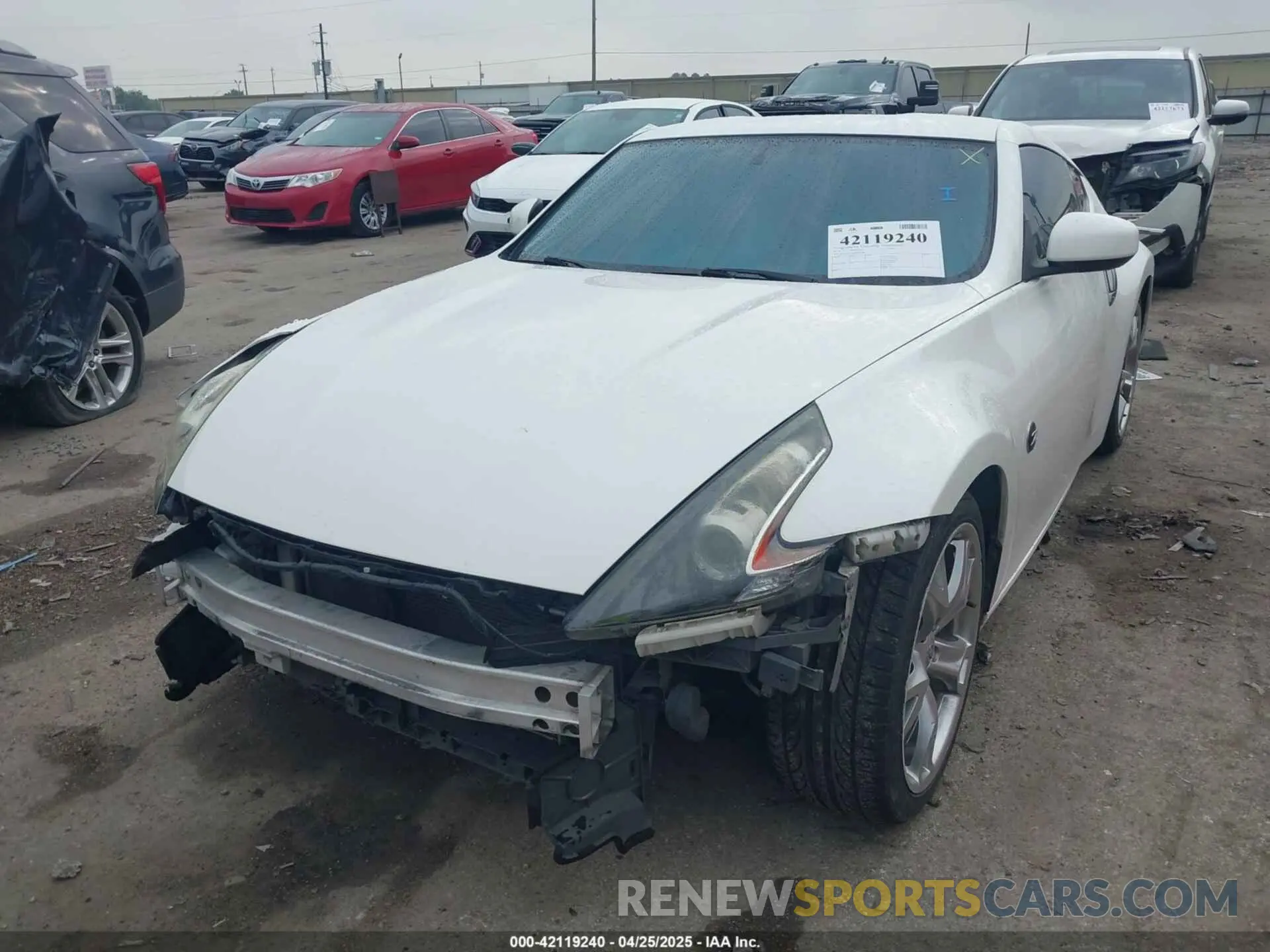 2 Photograph of a damaged car JN1AZ4EH8KM420720 NISSAN 370Z 2019