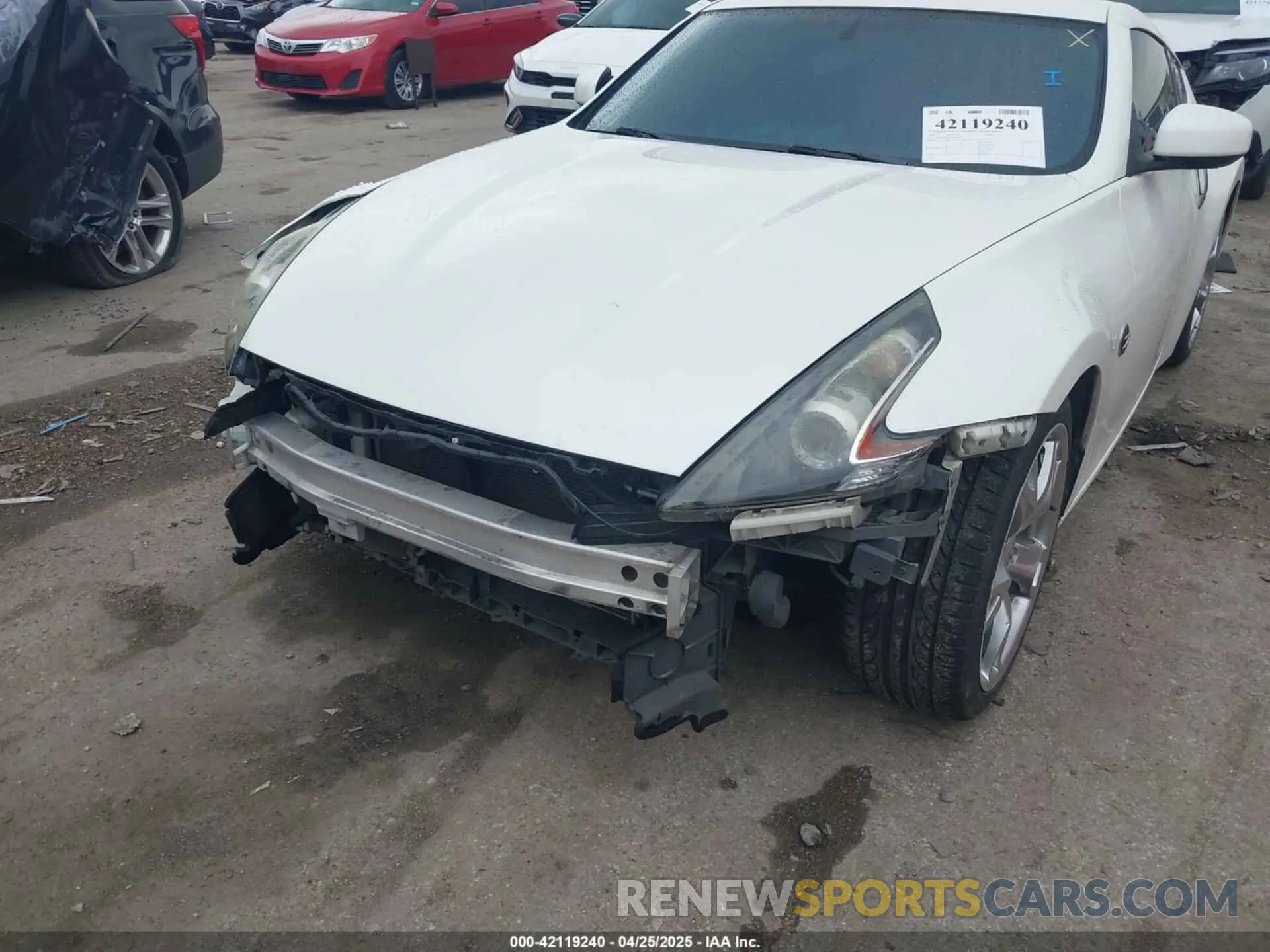 6 Photograph of a damaged car JN1AZ4EH8KM420720 NISSAN 370Z 2019