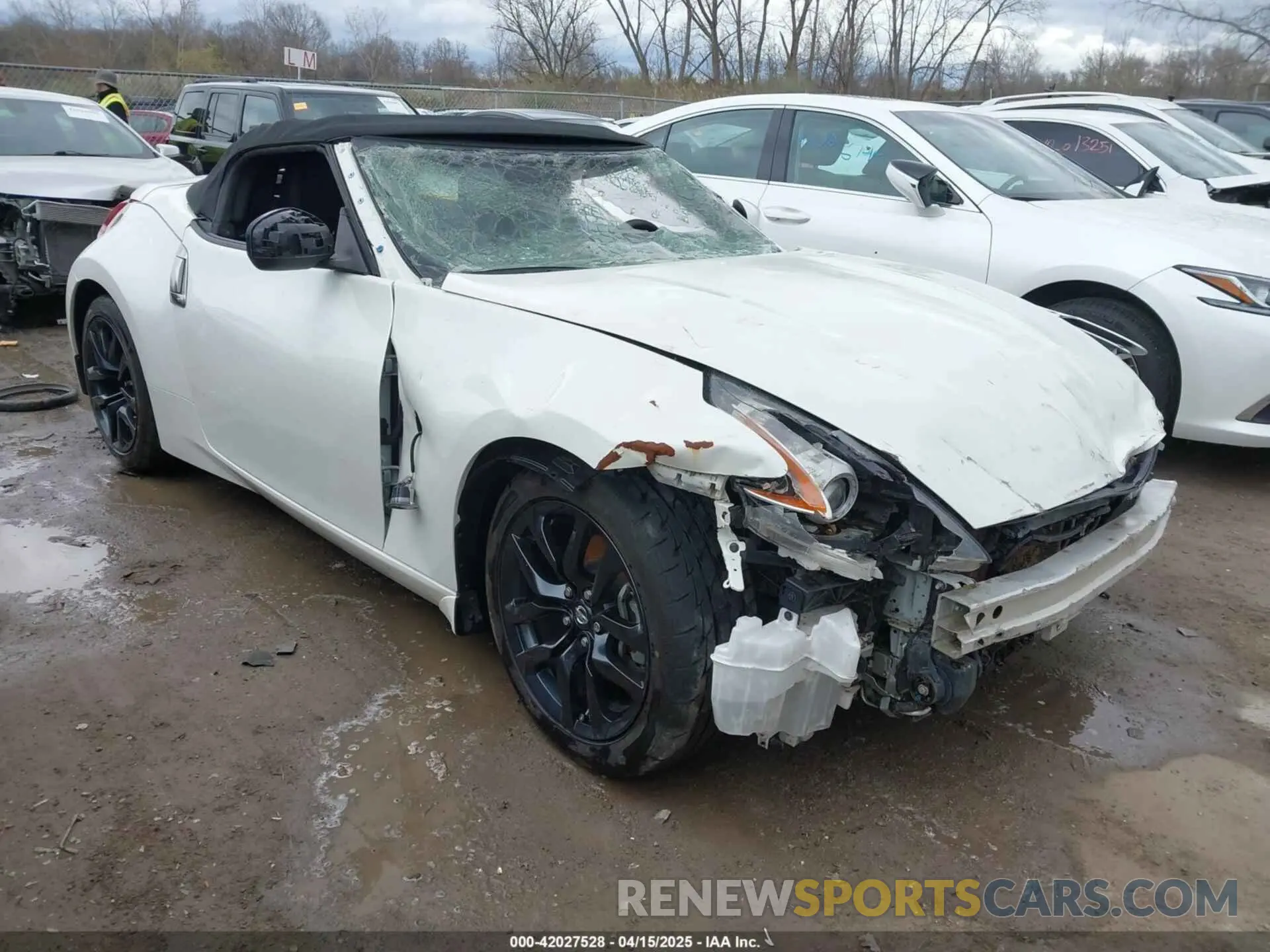 1 Photograph of a damaged car JN1AZ4FH7KM620177 NISSAN 370Z 2019