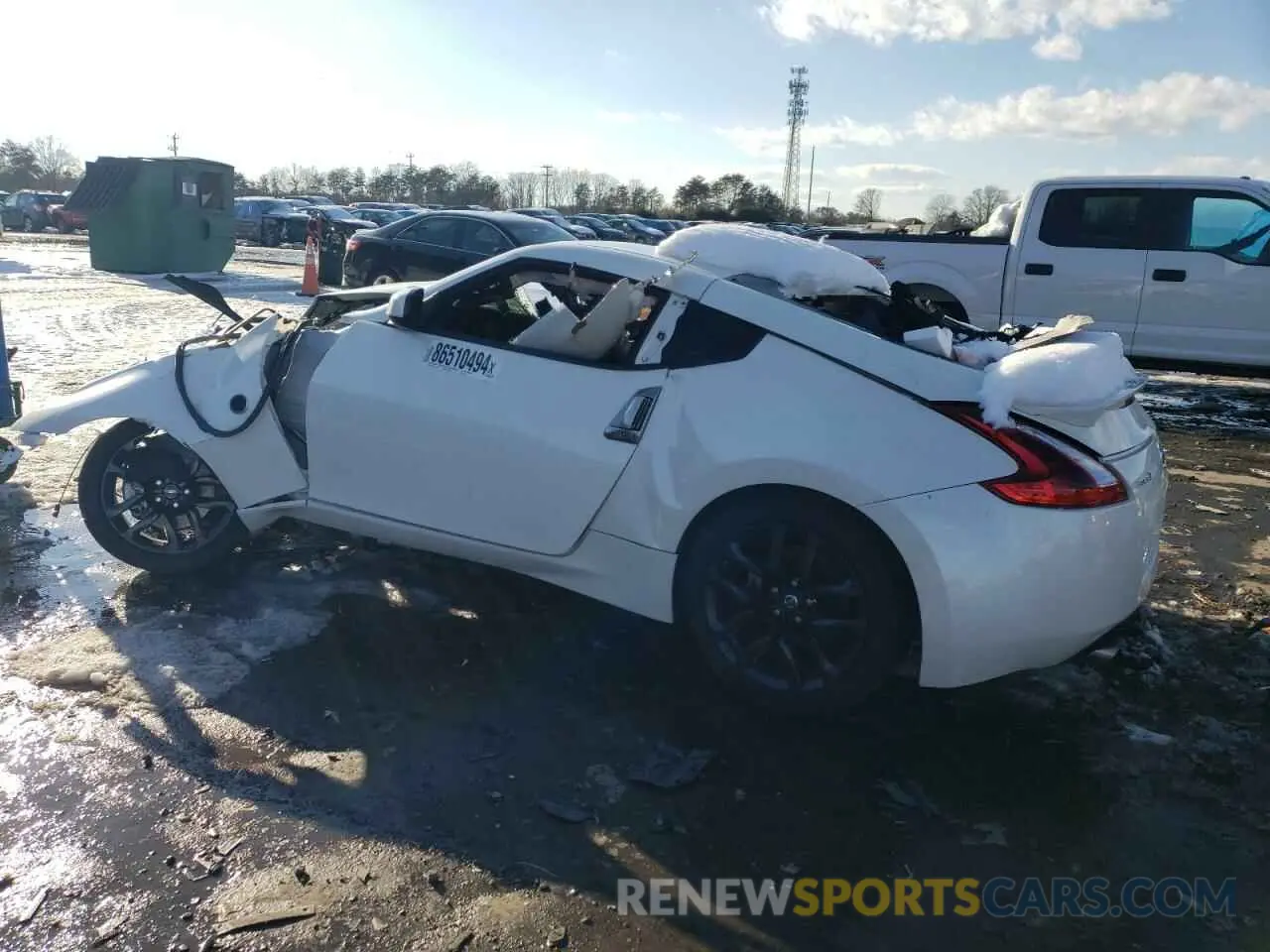 2 Photograph of a damaged car JN1AZ4EH0LM820840 NISSAN 370Z 2020