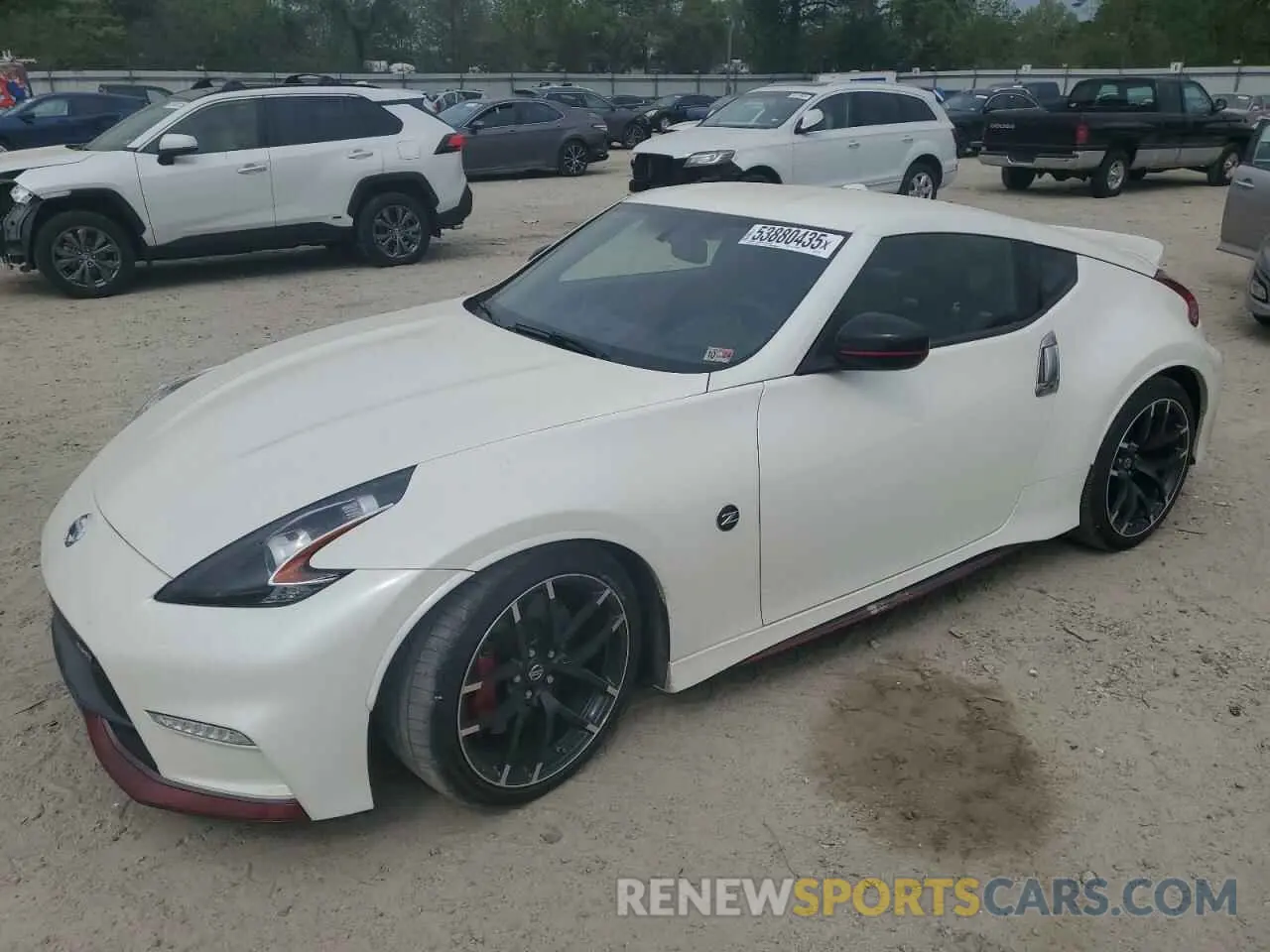1 Photograph of a damaged car JN1AZ4EH1LM821995 NISSAN 370Z 2020