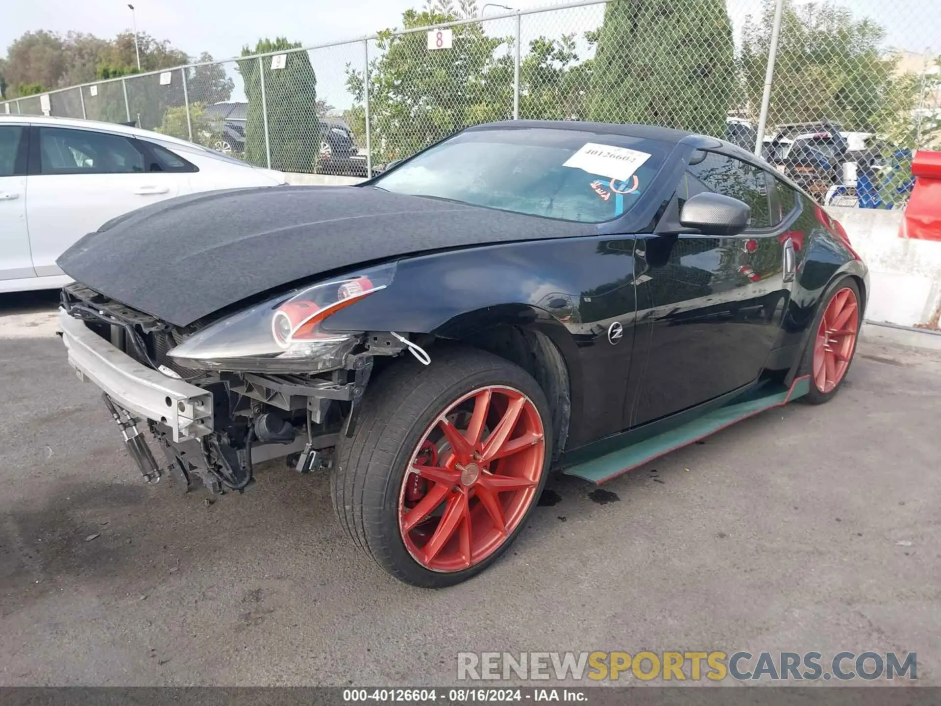 2 Photograph of a damaged car JN1AZ4EH1LM822208 NISSAN 370Z 2020