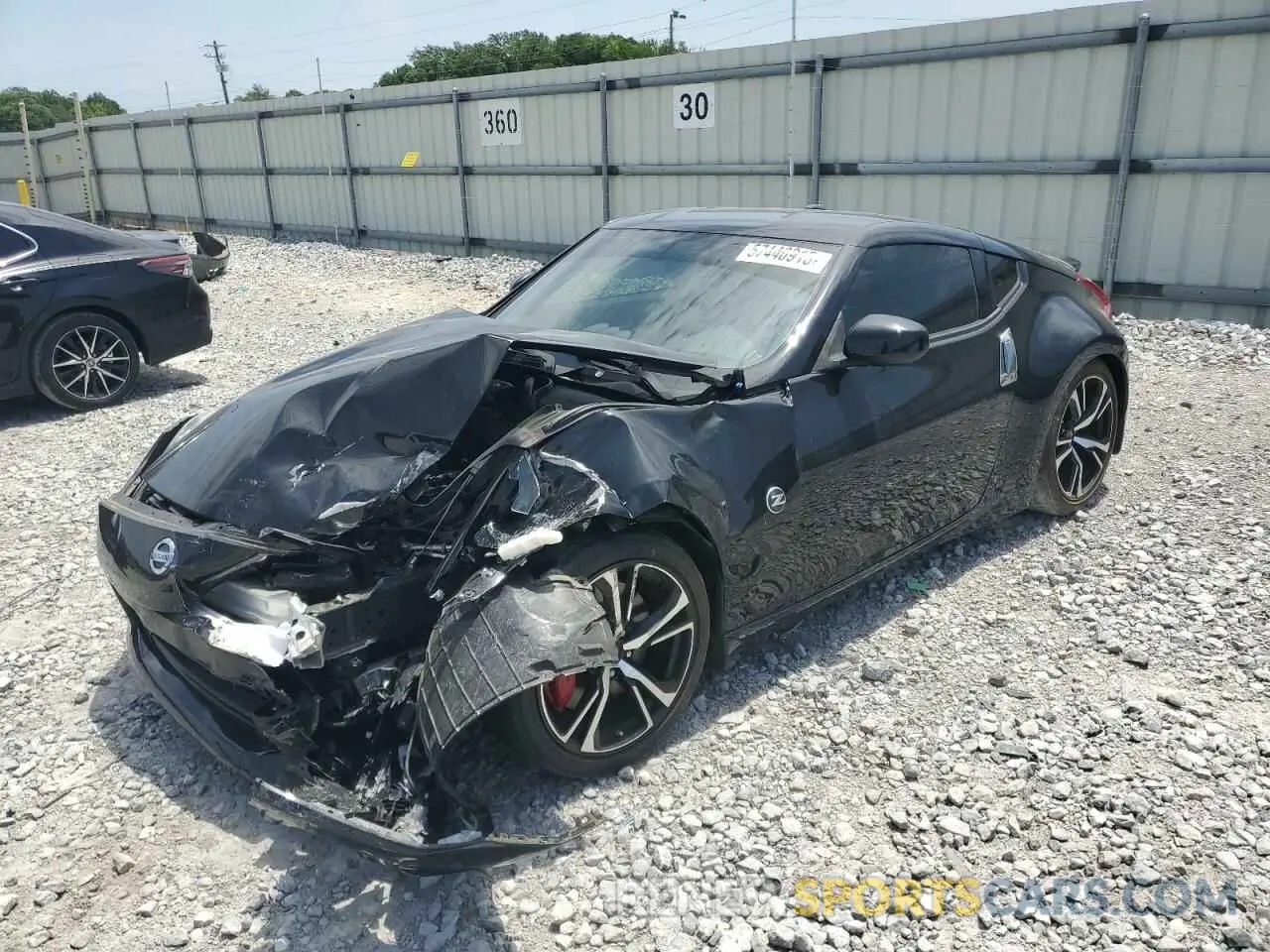 1 Photograph of a damaged car JN1AZ4EH3LM822727 NISSAN 370Z 2020