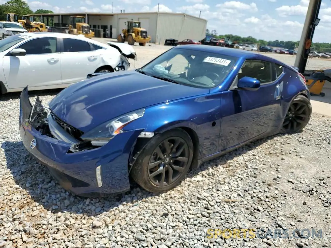 1 Photograph of a damaged car JN1AZ4EH3LM823134 NISSAN 370Z 2020