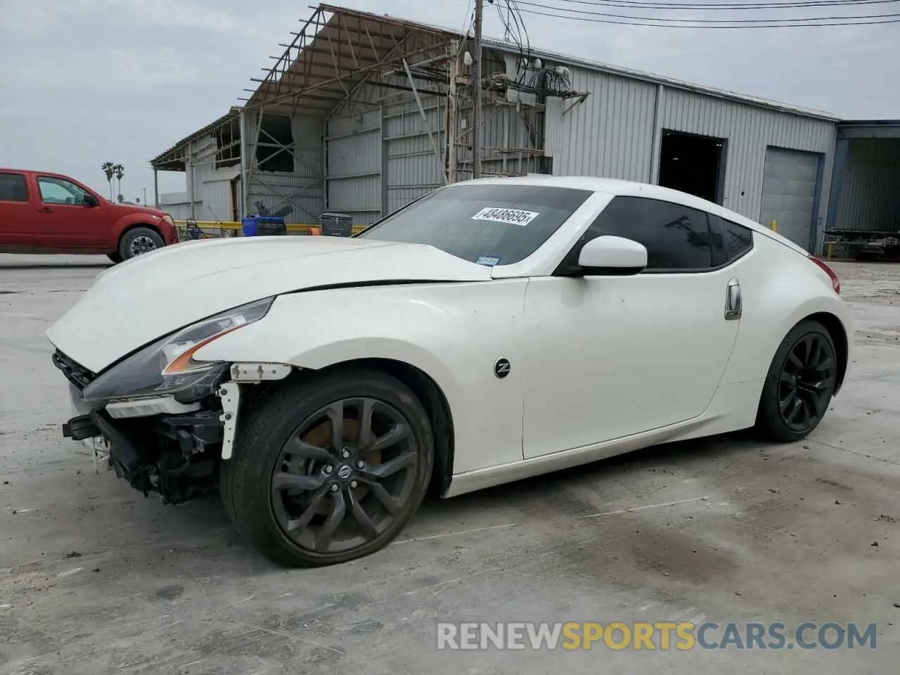 1 Photograph of a damaged car JN1AZ4EH4LM821733 NISSAN 370Z 2020